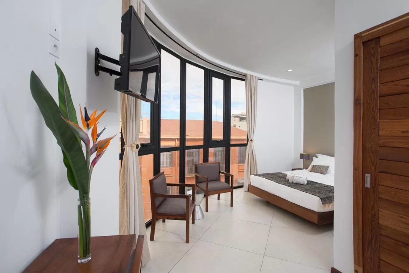 Photo of the whole room, Bed in Tsanga Tsanga Hotel