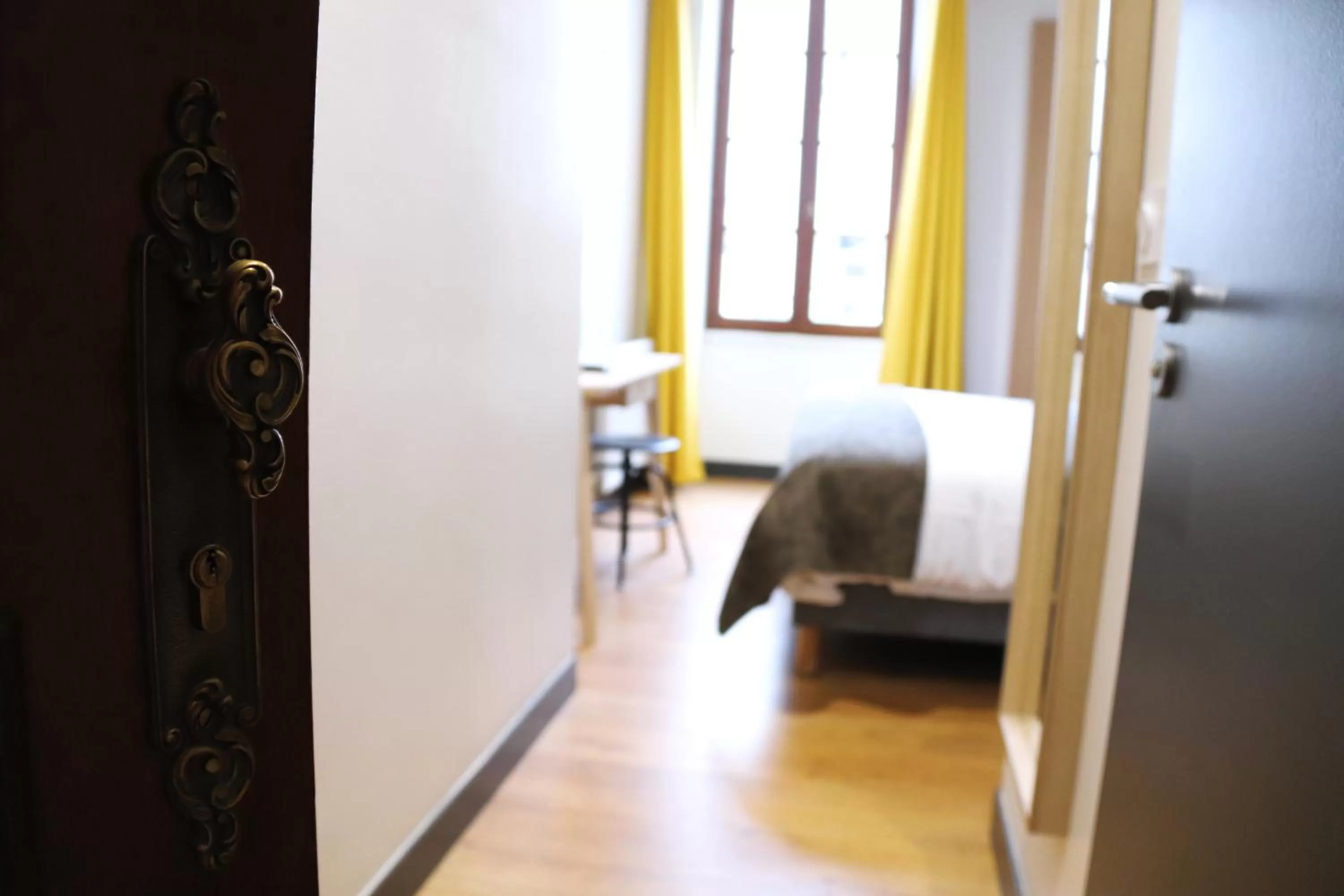 Bed in Hotel Athanor Centre