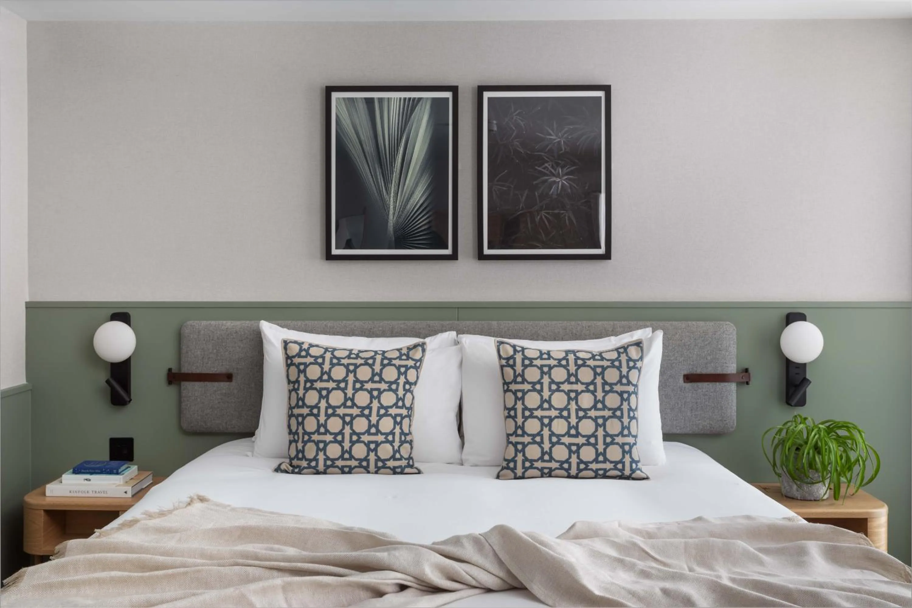 Bedroom, Bed in Inhabit Queen's Gardens, a Member of Design Hotels
