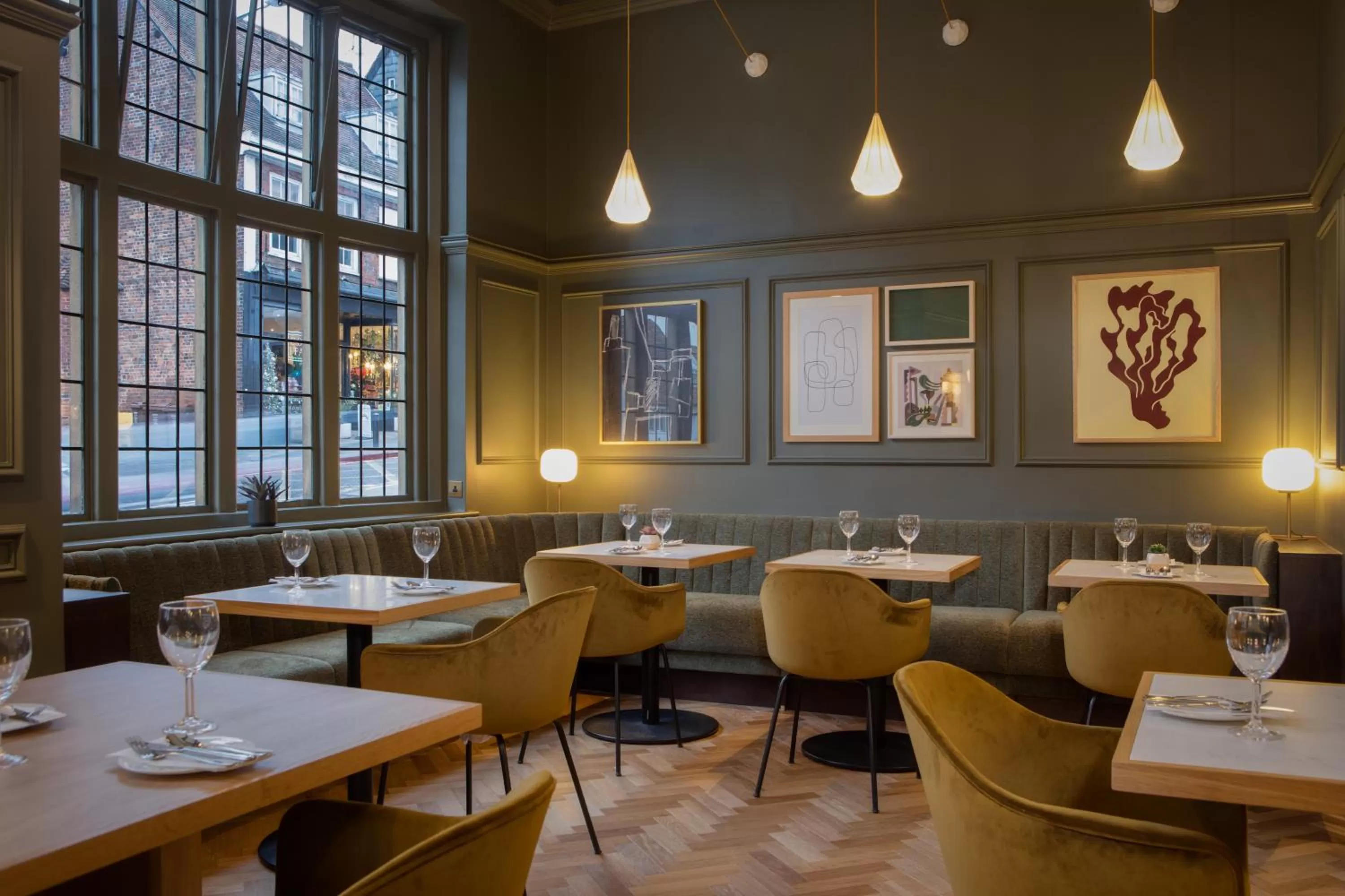 Restaurant/places to eat in The Samuel Ryder Hotel St Albans, Tapestry Collection Hilton