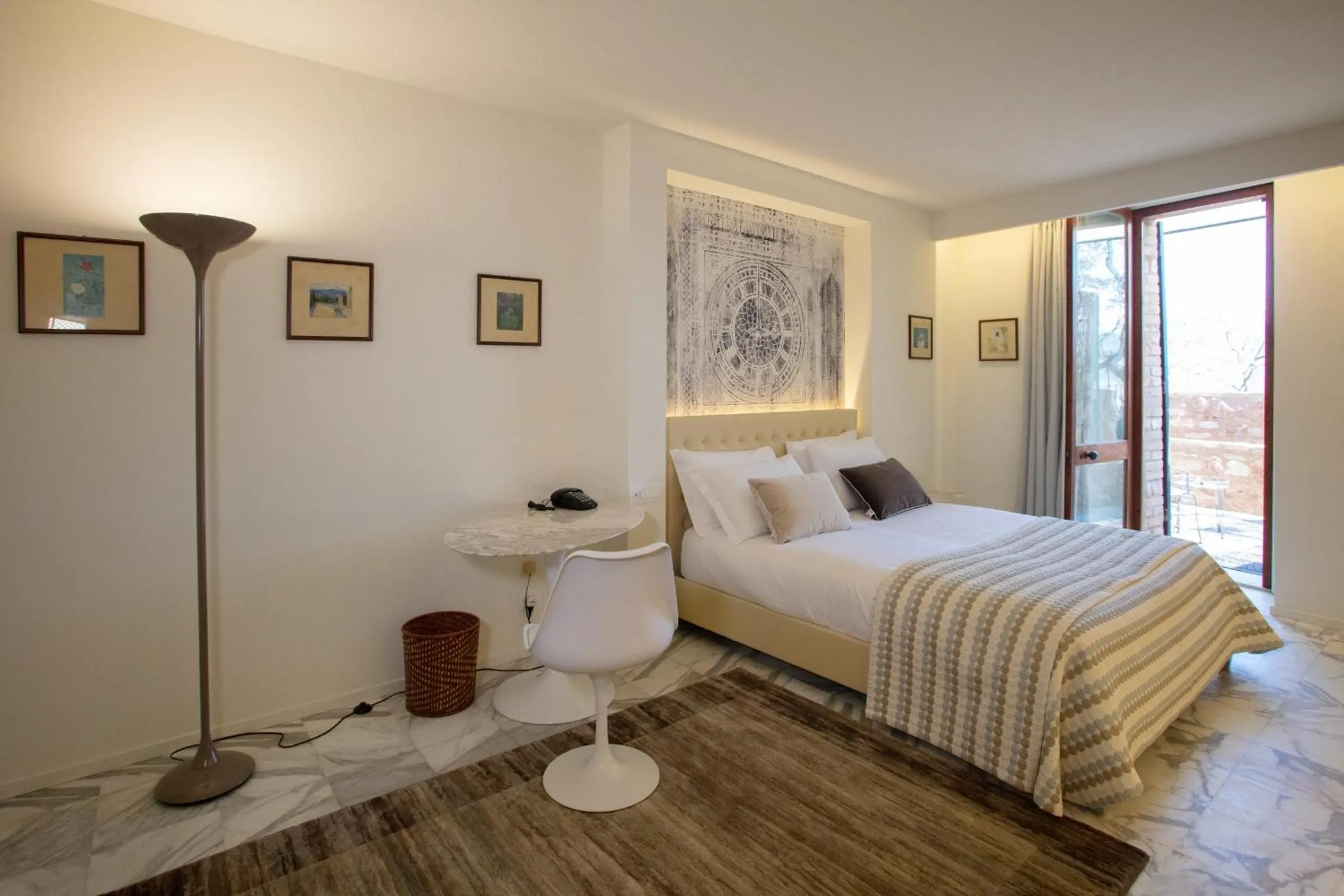 Photo of the whole room, Bed in La Bastiglia