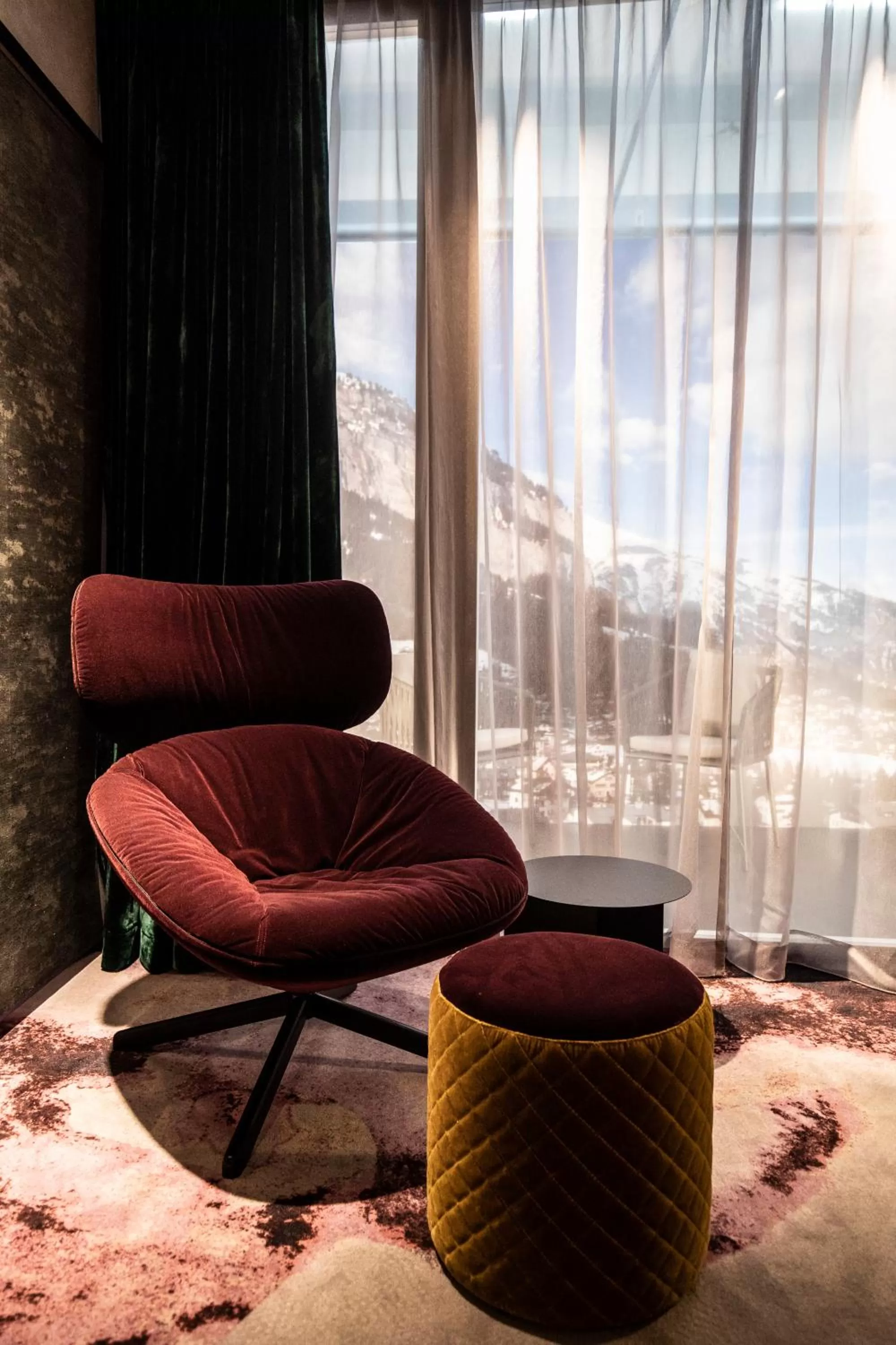 Seating area in Me and All Hotel Flims, by Hyatt