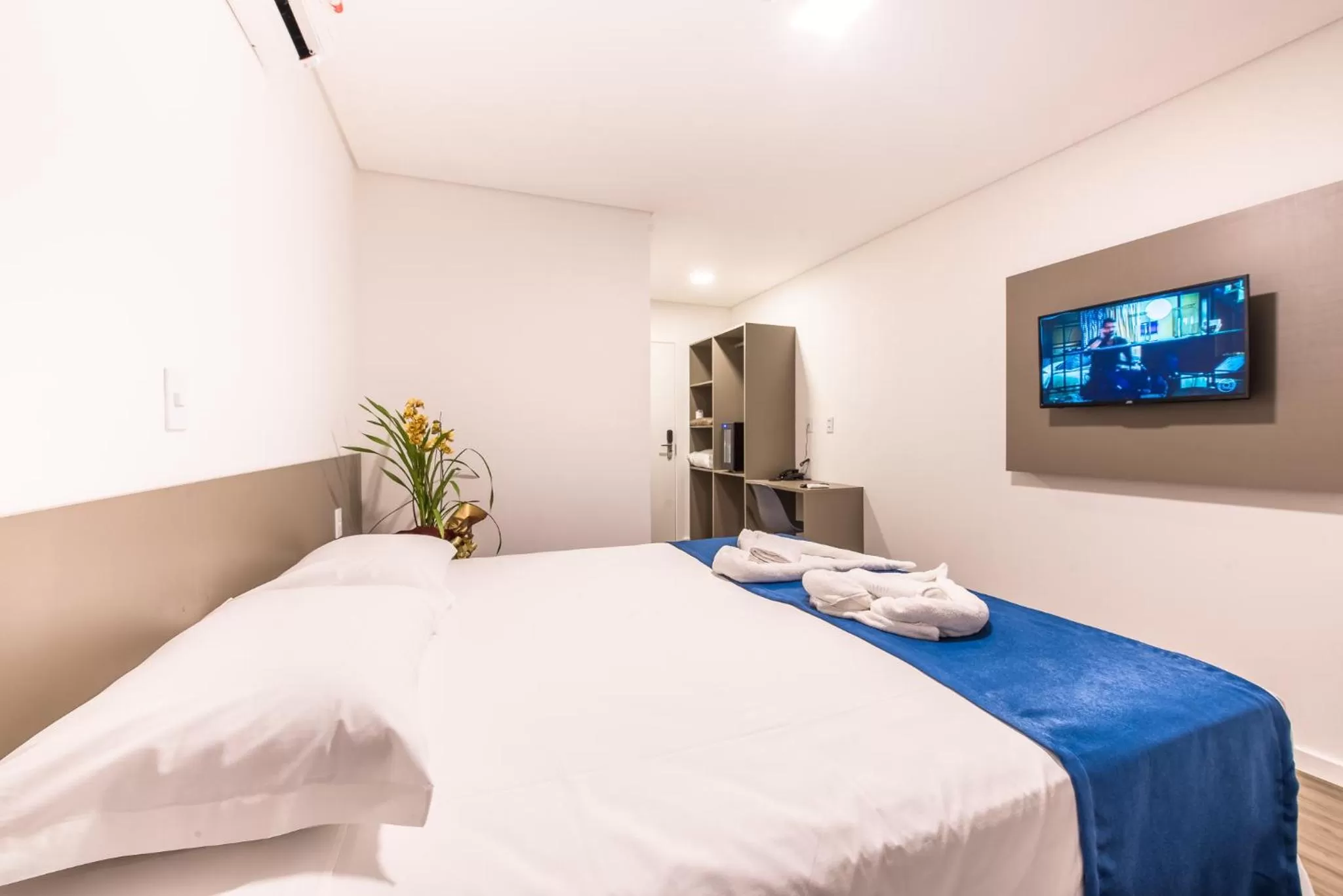 Bed in Prime Hotel Ponta Porã