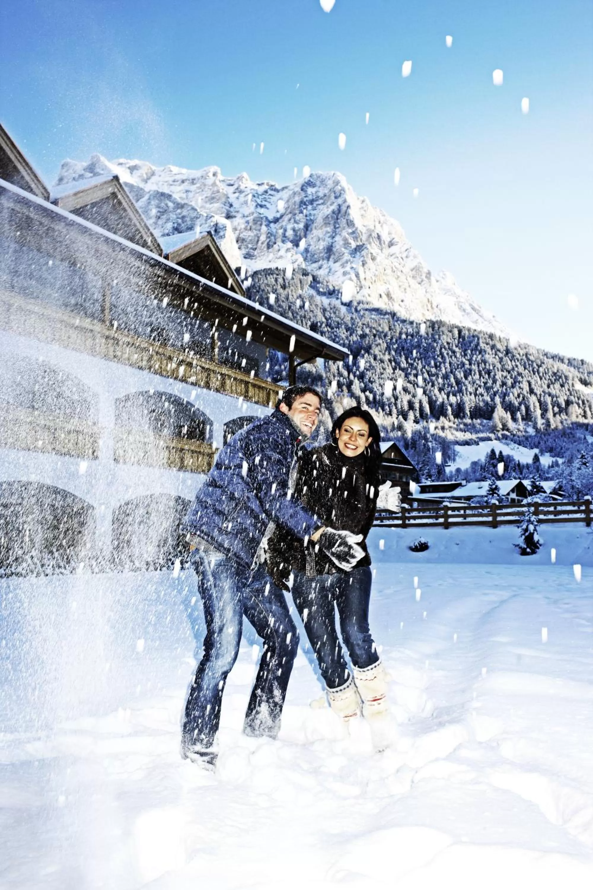 Garden in Hotel Alpen Residence