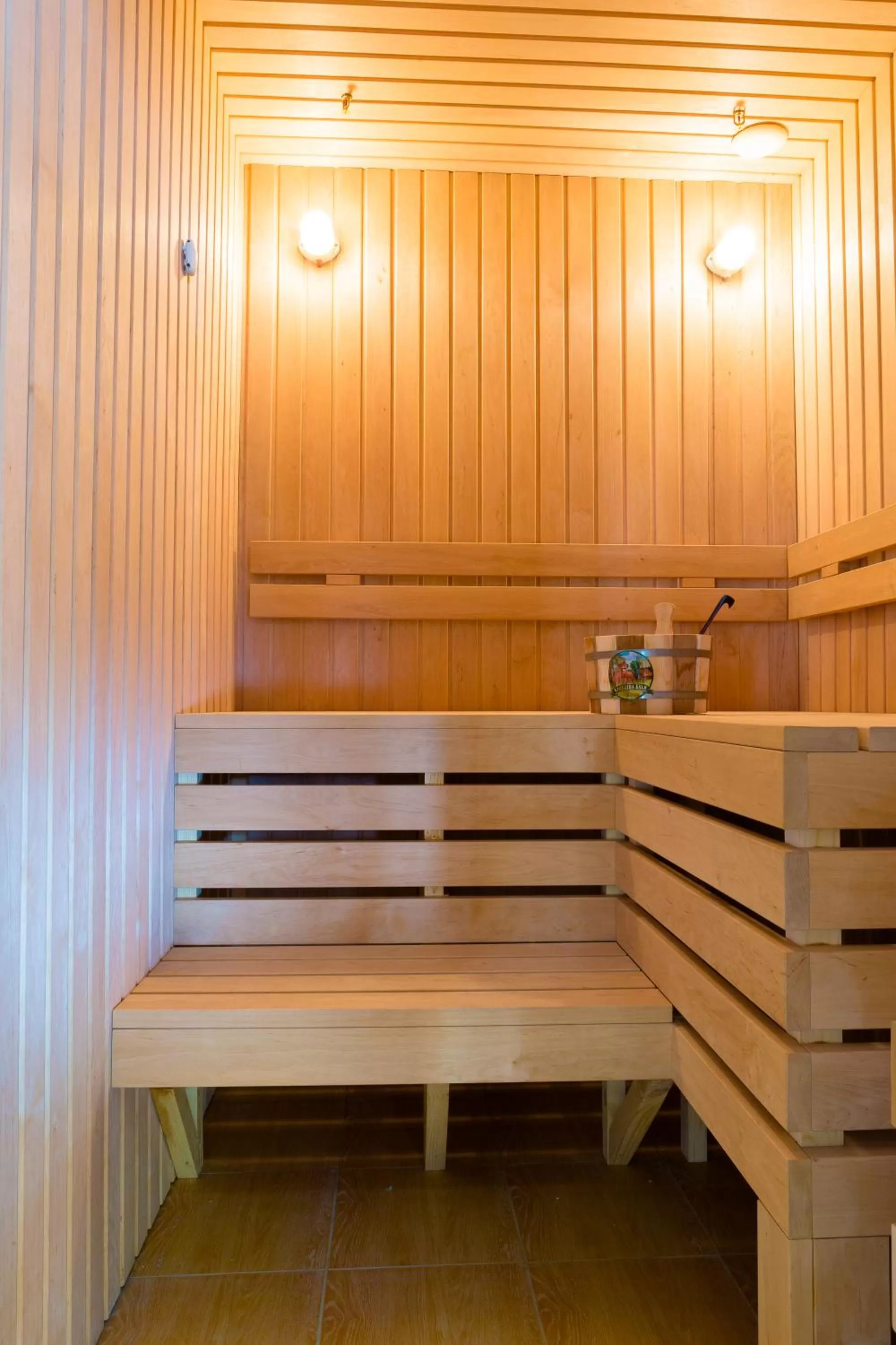 Sauna in Park Hotel Kokshetau