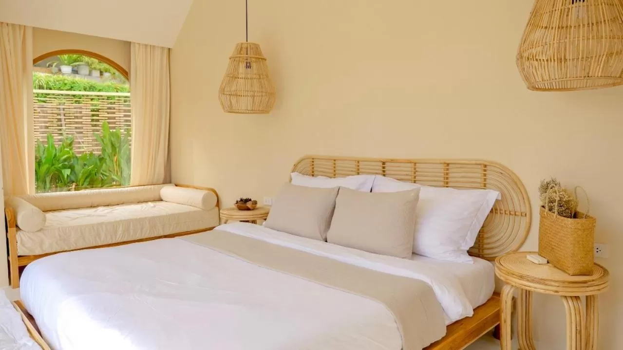 Bed in Hideout Koh Kood