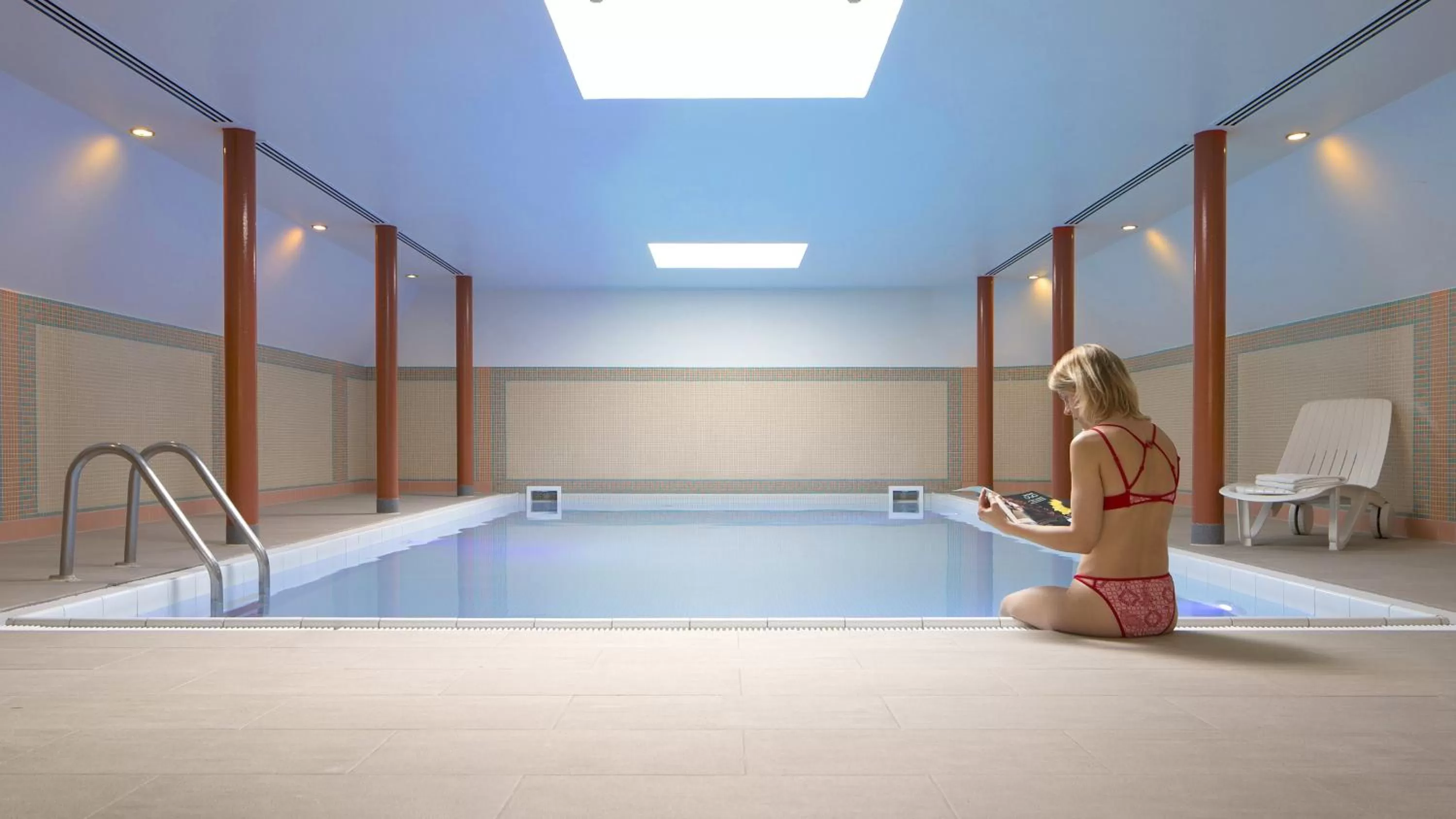 Swimming pool in Crowne Plaza Hotel Brugge by IHG