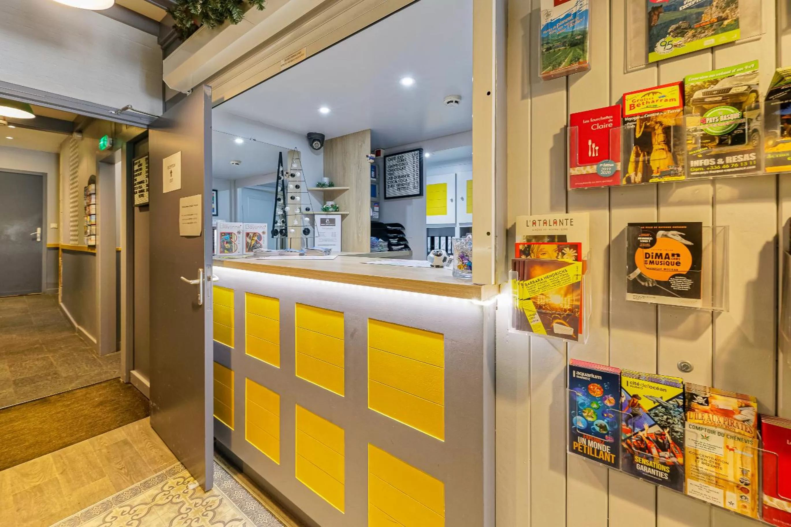 Lobby or reception in Hotel Cote Basque