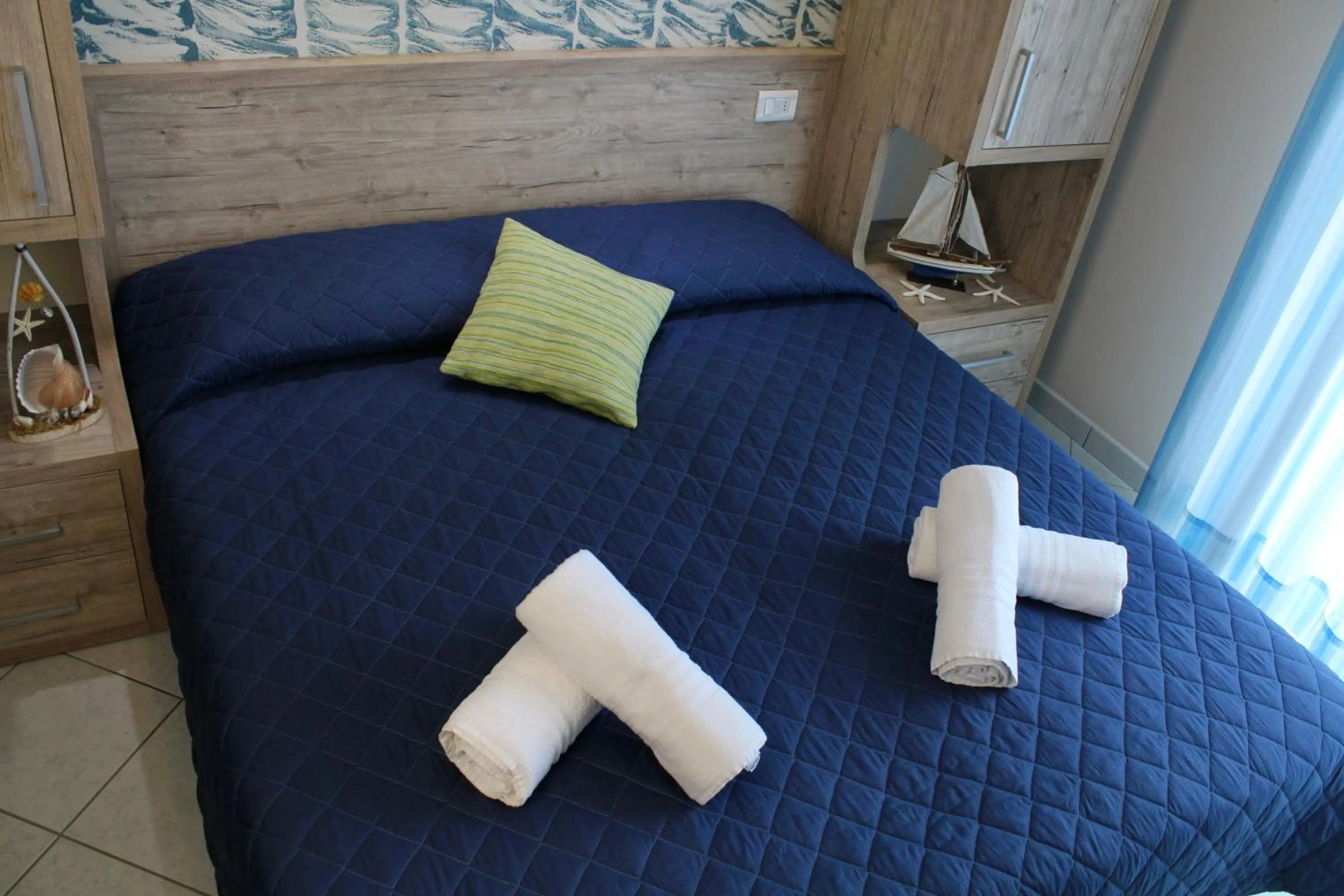 Bed in Hotel Adigrat