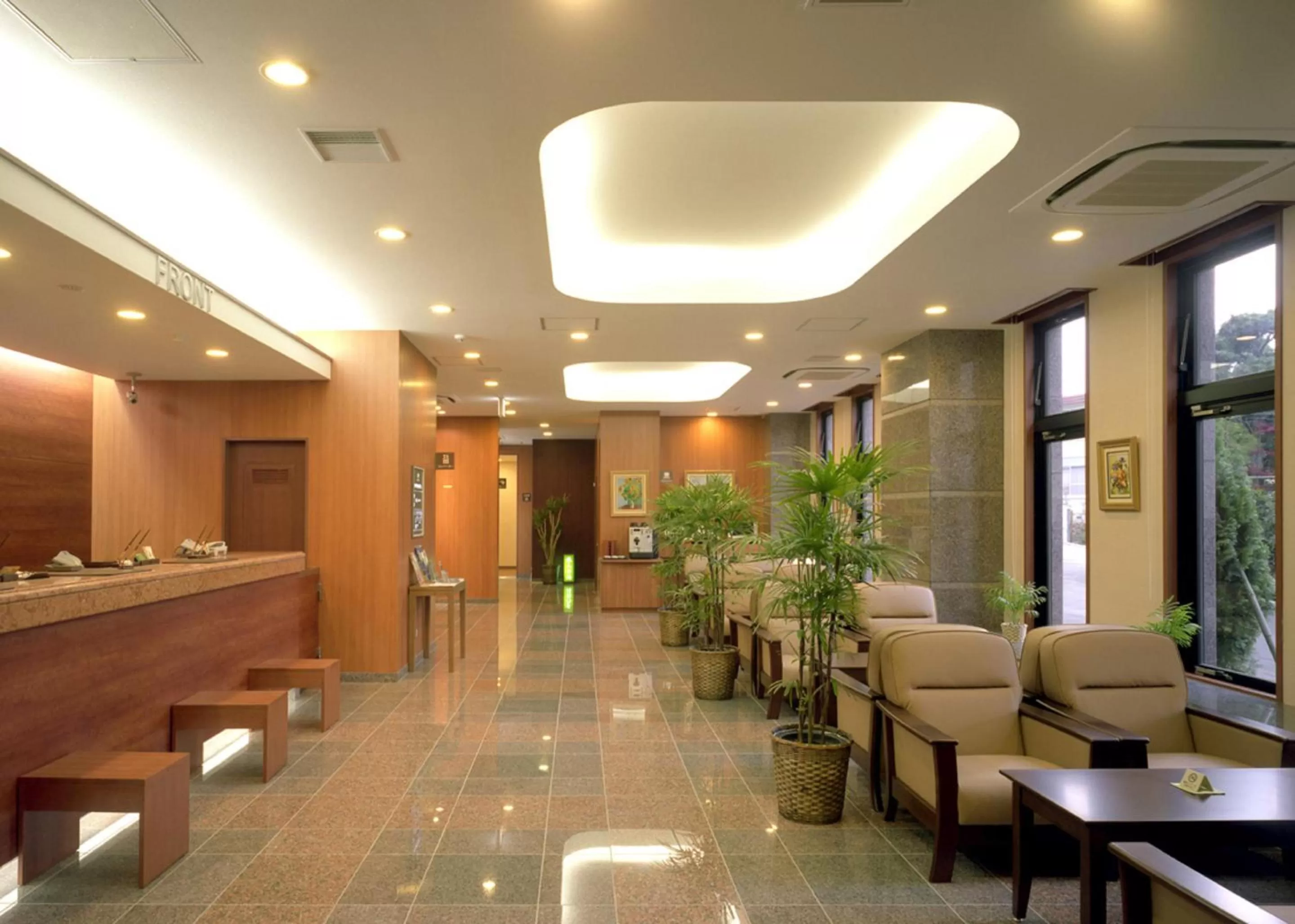 Lobby or reception in Hotel Route-Inn Isahaya Inter