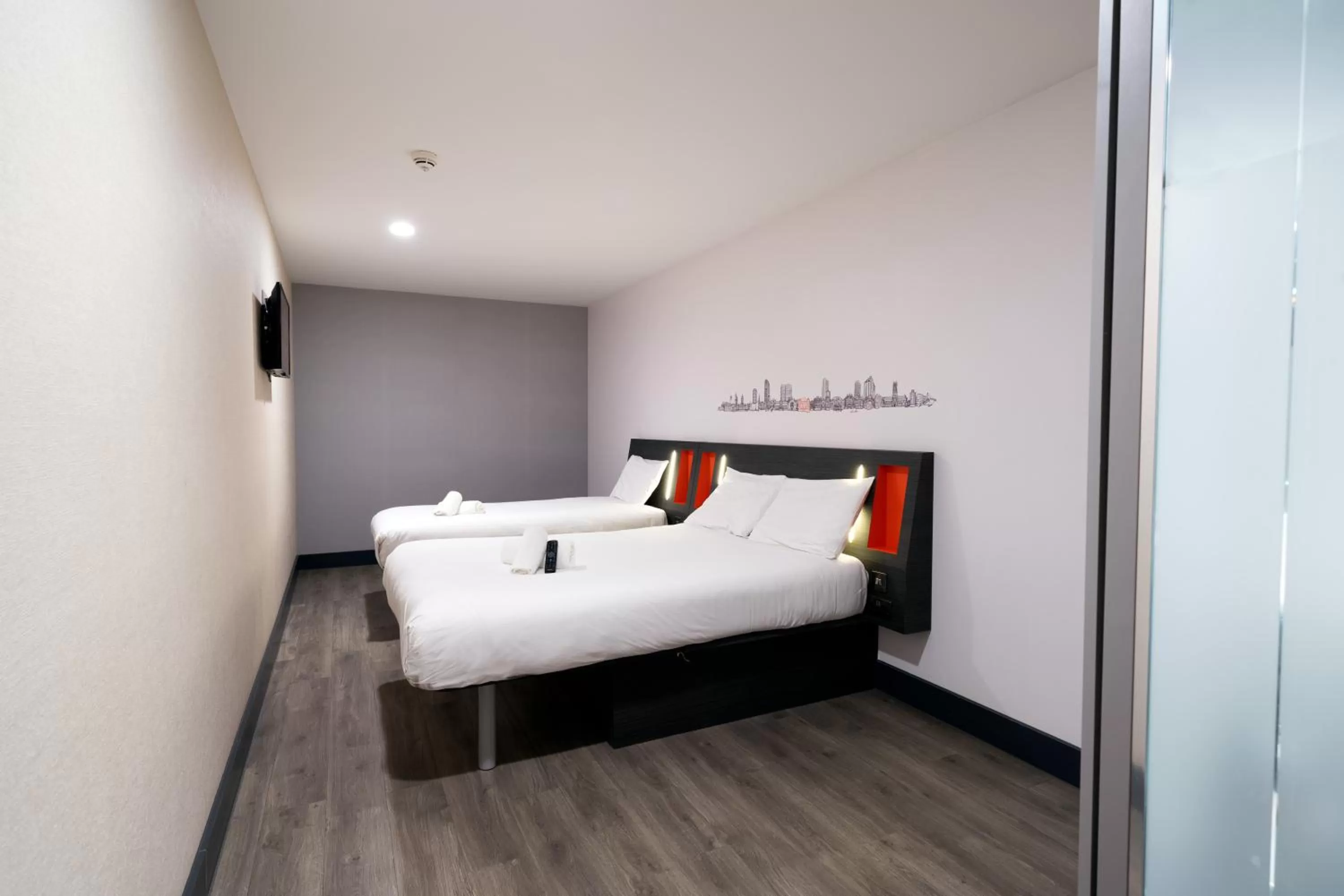 Bed in easyHotel Leeds