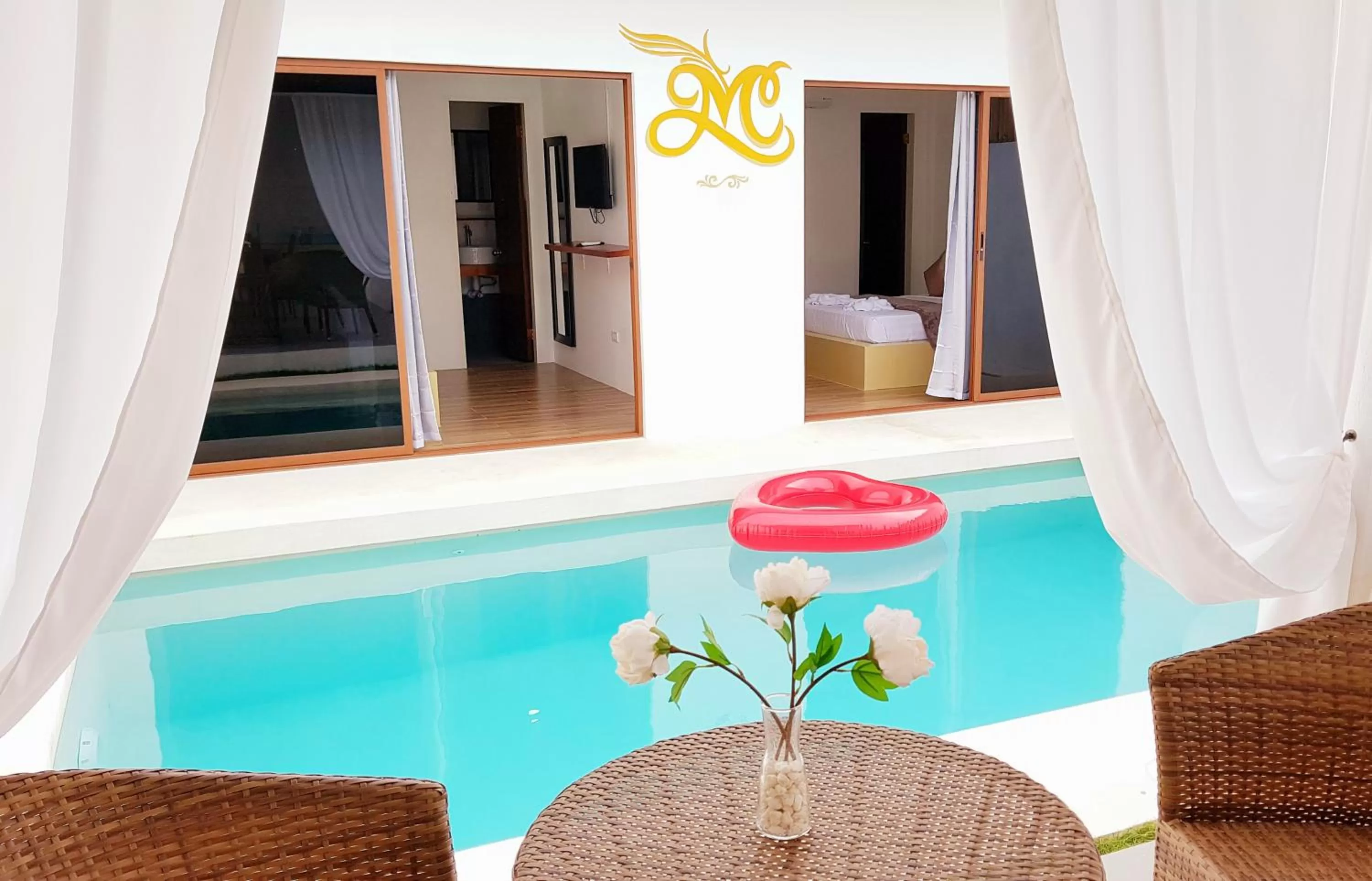 Patio in Montecarlo Villas Panglao