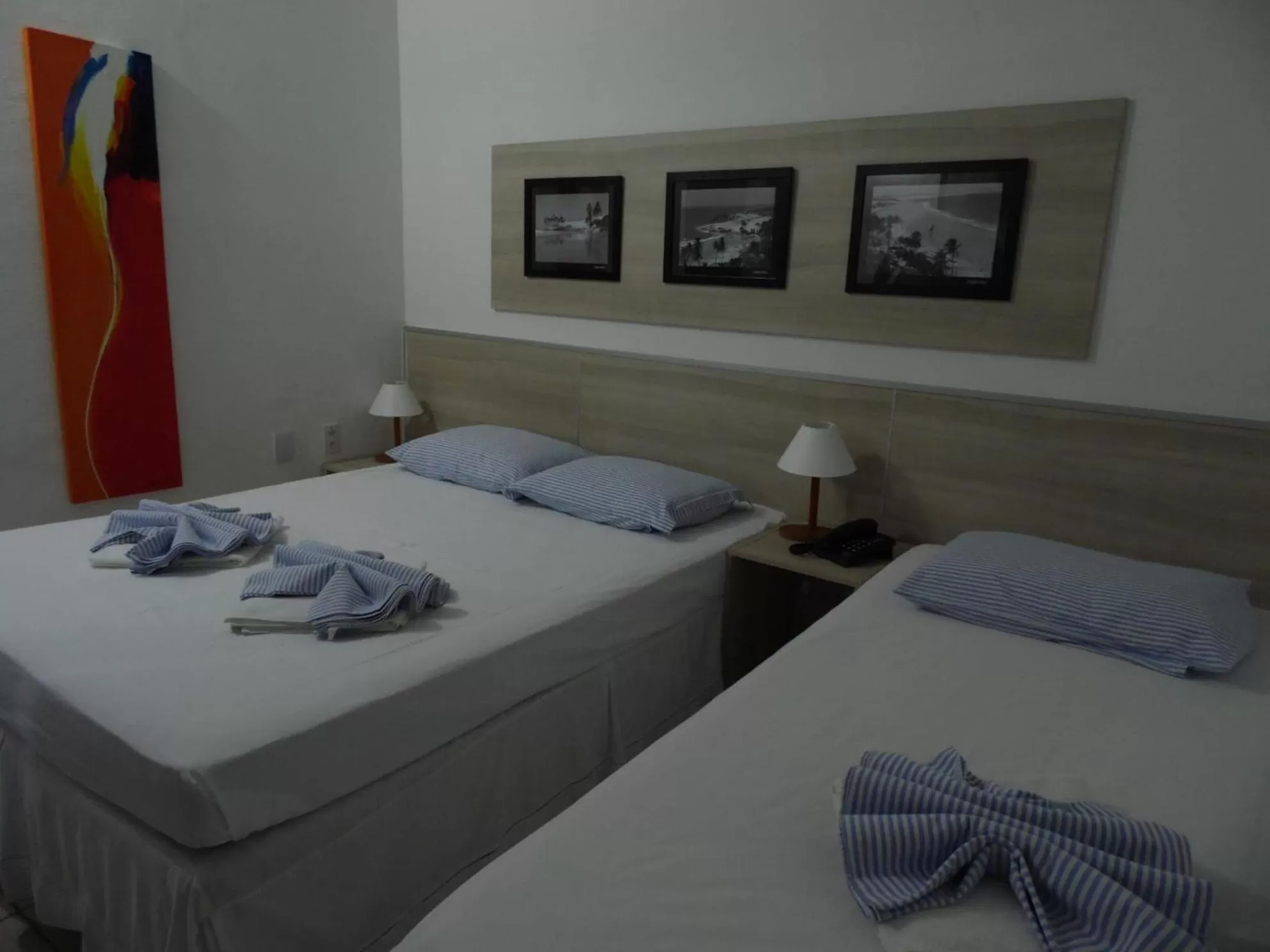 Bedroom, Bed in Hotel Praia do Futuro
