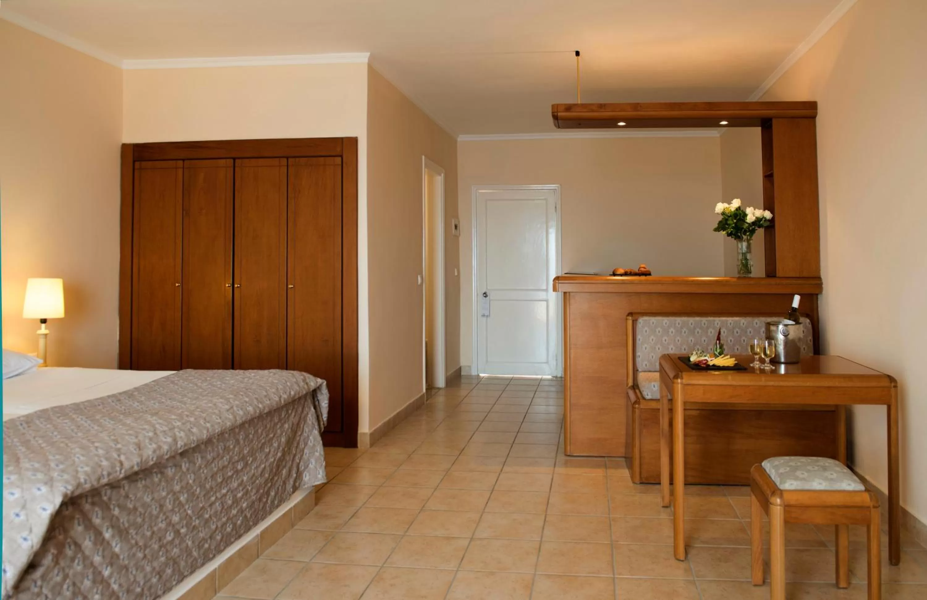 Bedroom, Bed in Mitsis Family Village