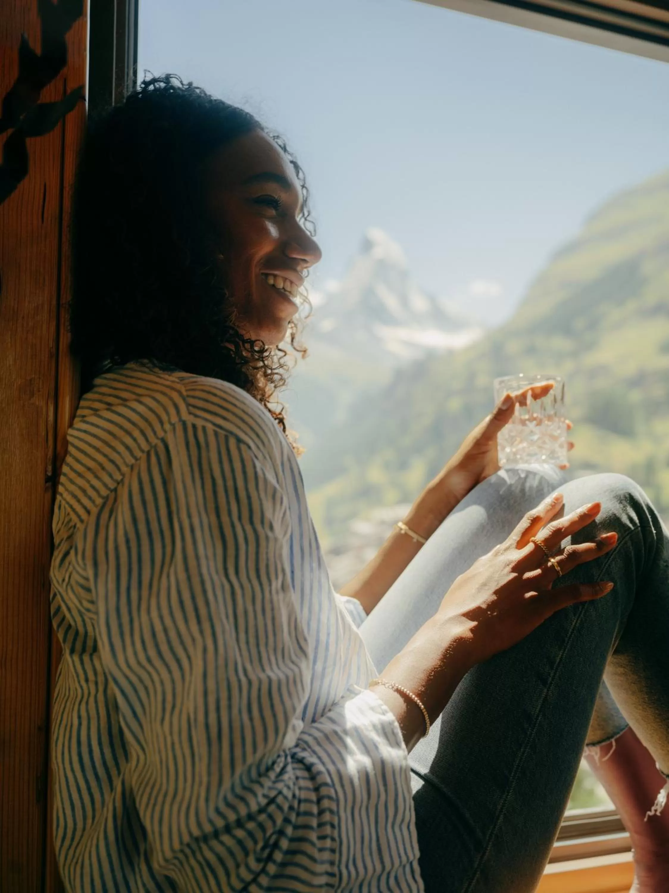Mountain view in BEAUSiTE Zermatt