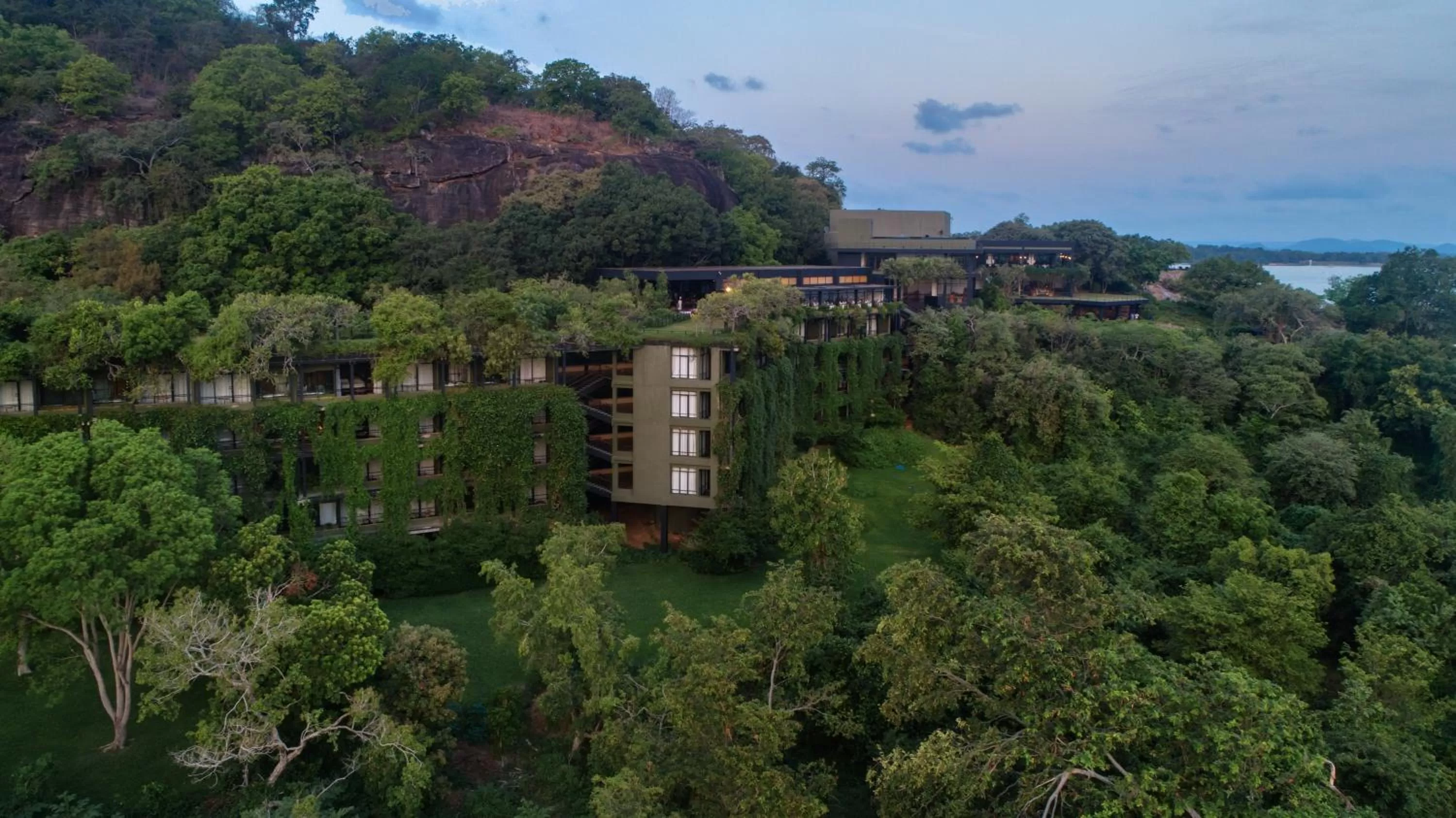 Bird's eye view in Heritance Kandalama