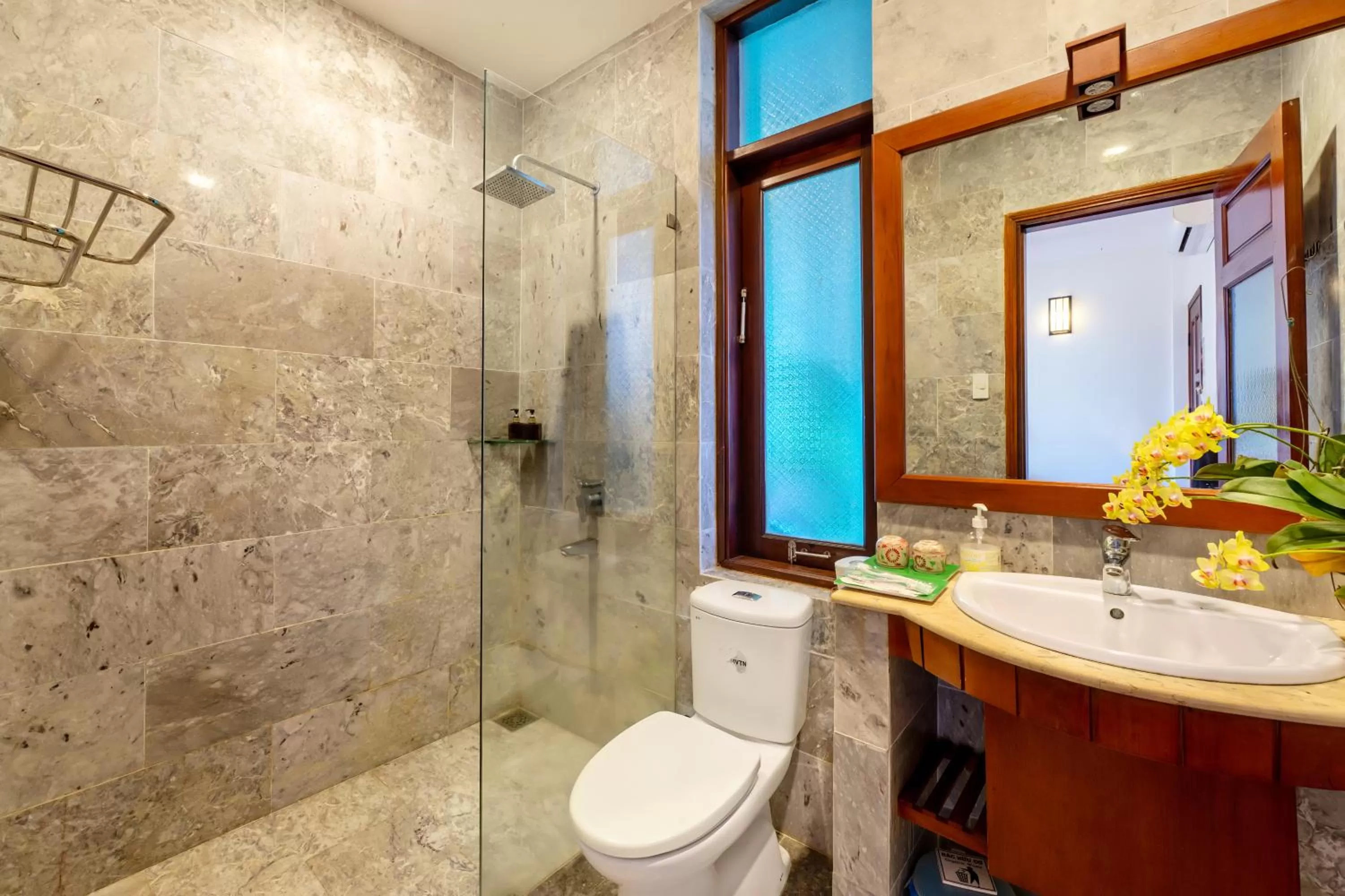 Shower in Hoi An Green Riverside Oasis Villa