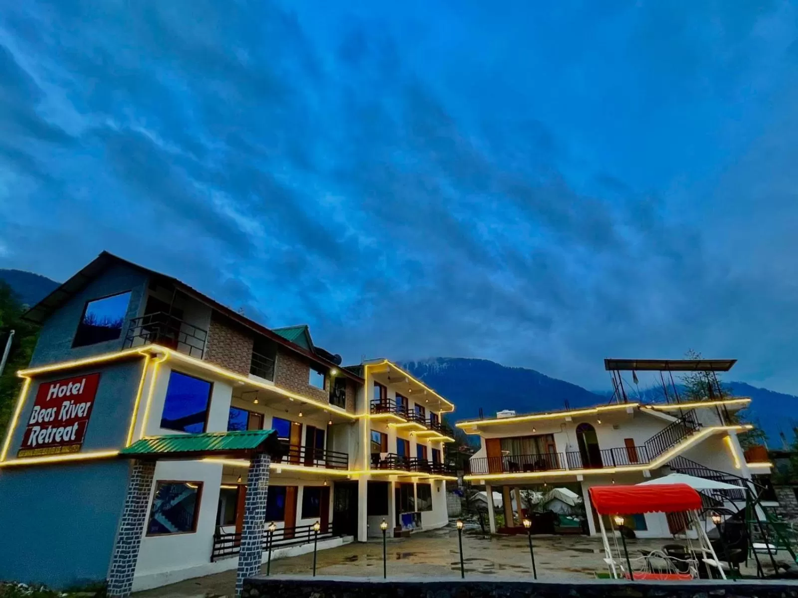 Property Building in Himalayan Riverside Resort, Manali
