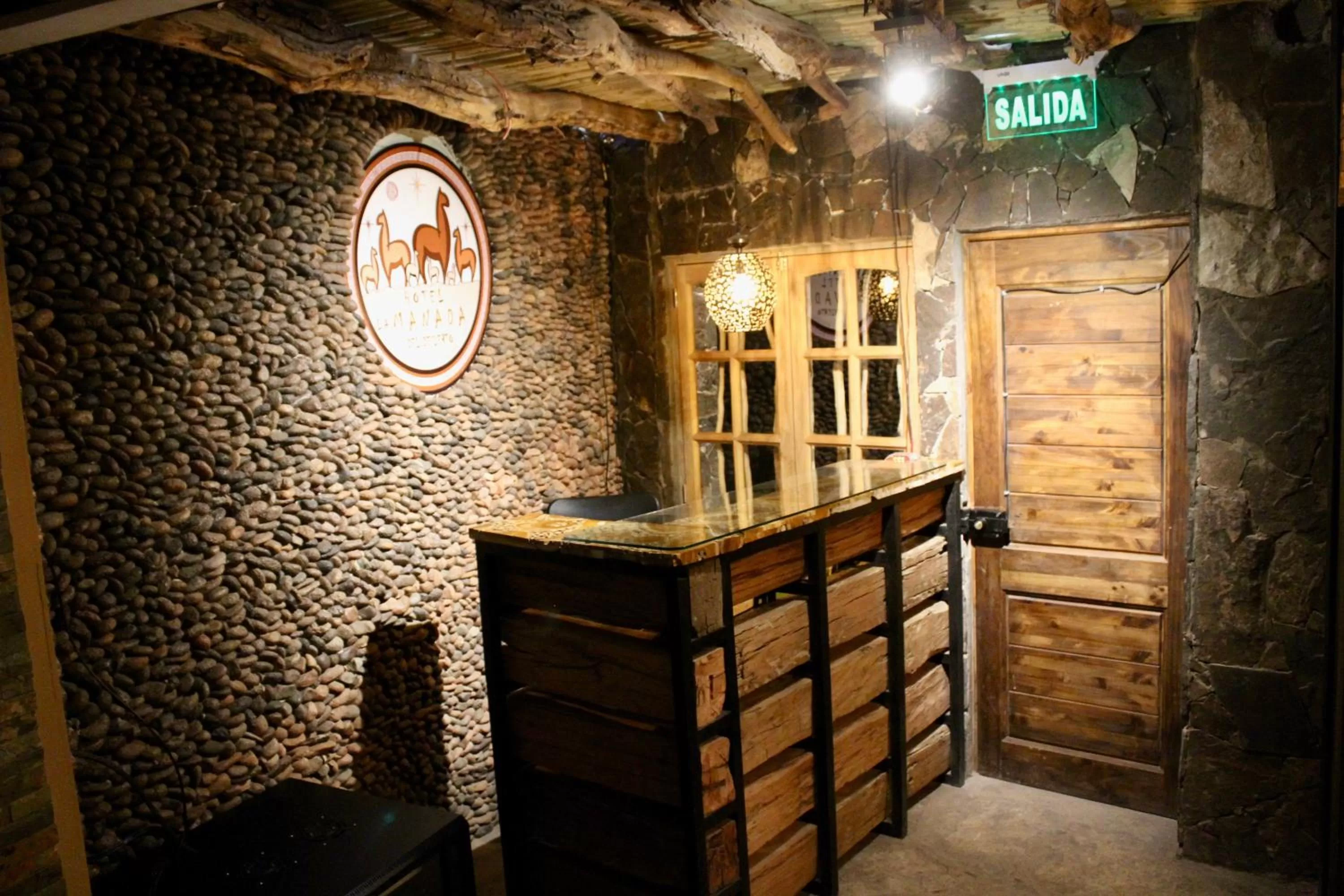 Lobby or reception in Hotel Manada del Desierto