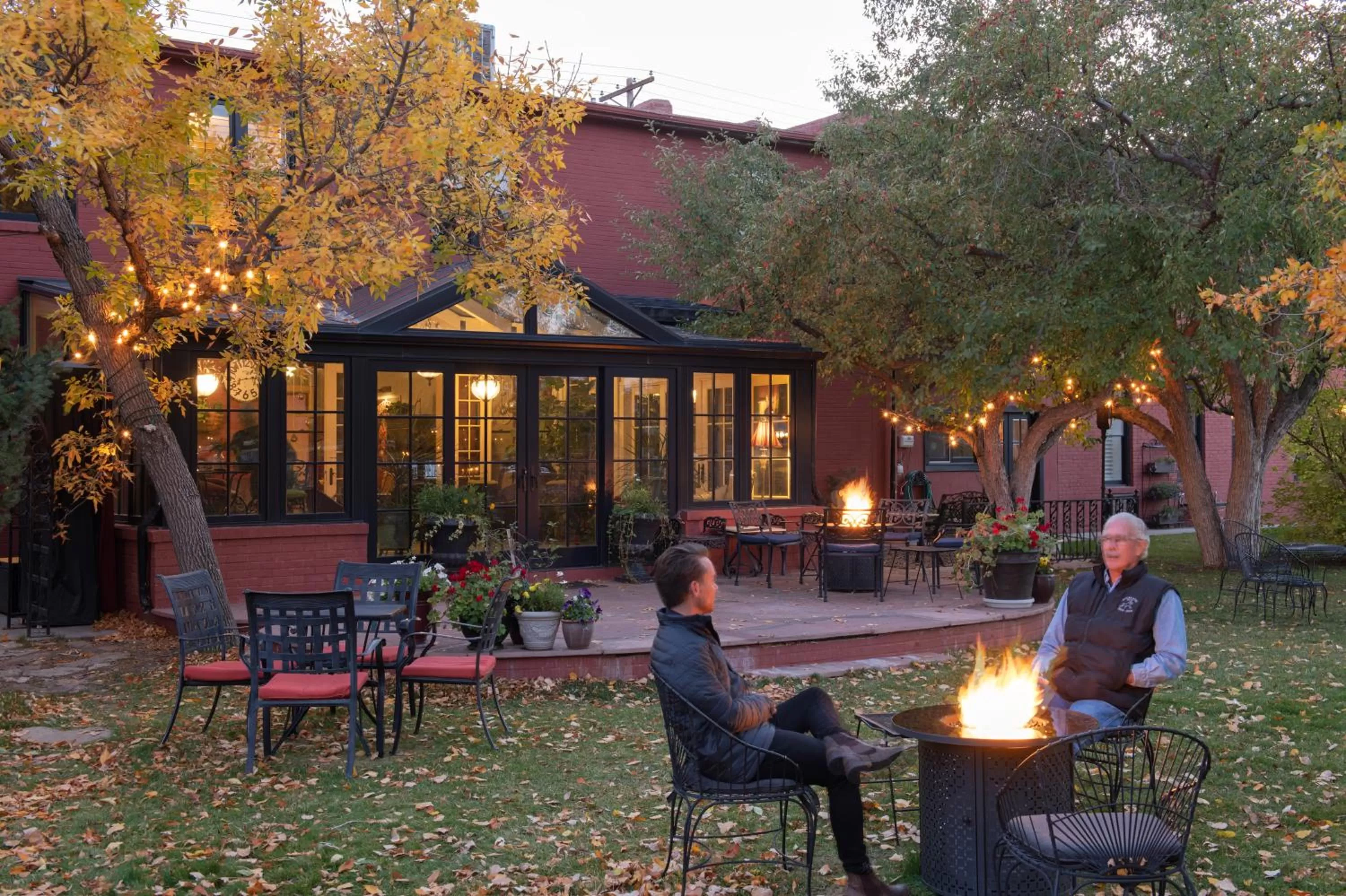 Garden in Chamberlin Inn