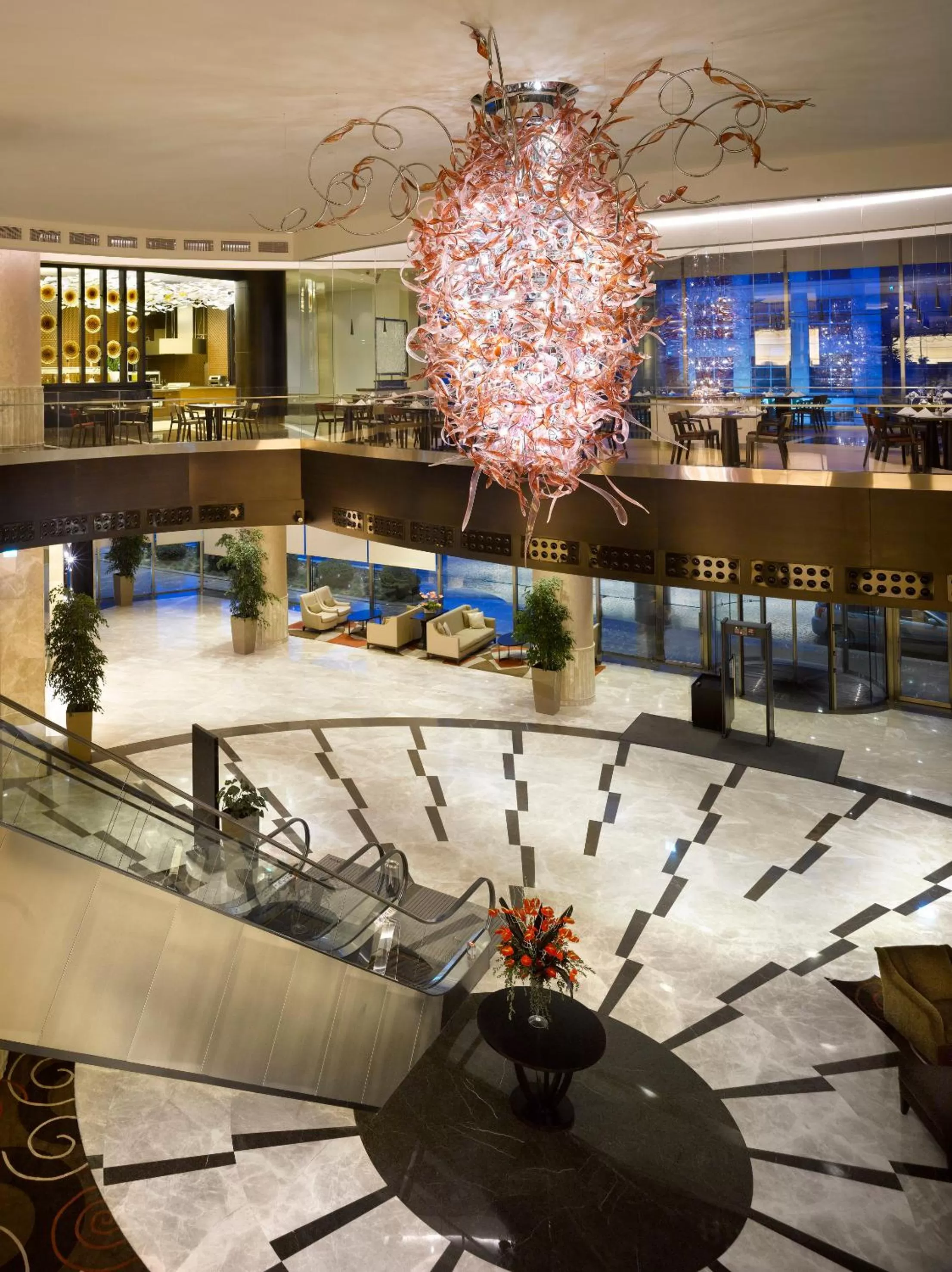 Lobby or reception in Wyndham Grand Istanbul Europe