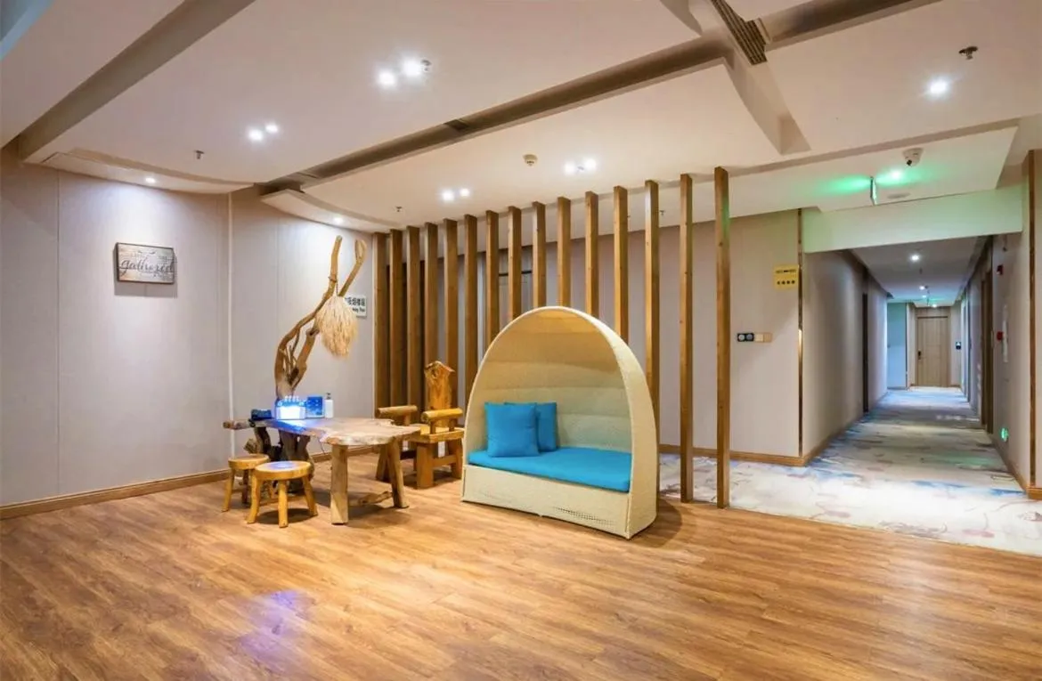 Seating area in Guangzhou Nuomo International Hotel-Canton Fair Free Shuttle Bus