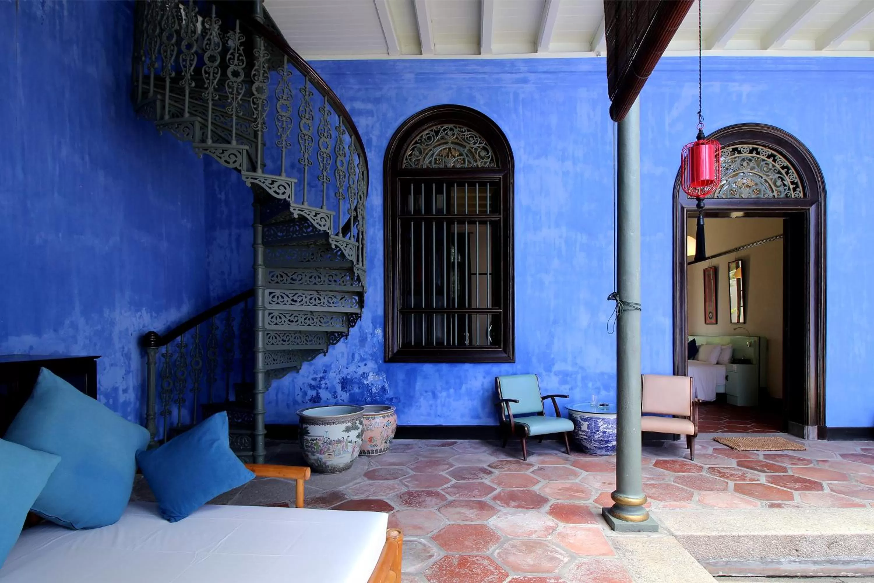 Balcony/Terrace in Cheong Fatt Tze - The Blue Mansion