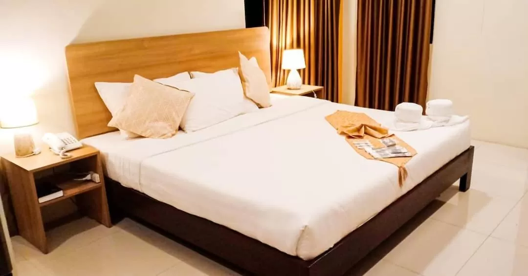 Bed in Rublin Hotel Cebu