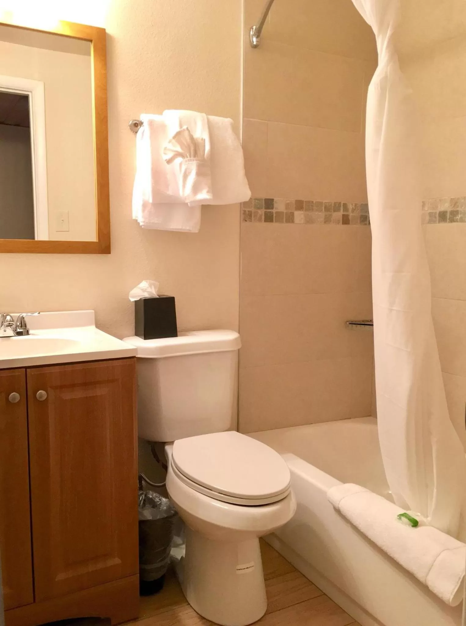 Bathroom in Estes Mountain Inn