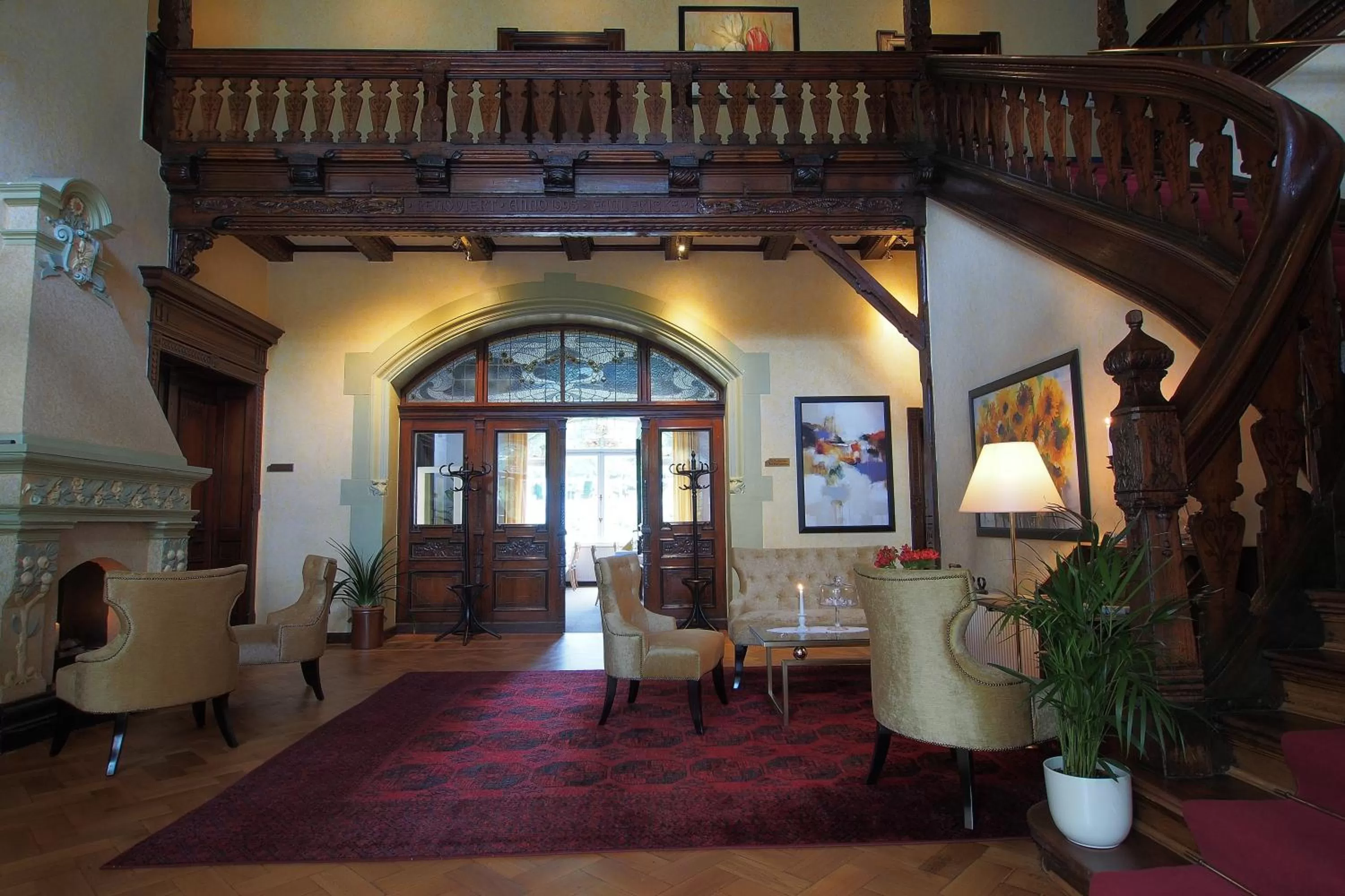 Restaurant/places to eat in Hotel Schlossvilla Derenburg