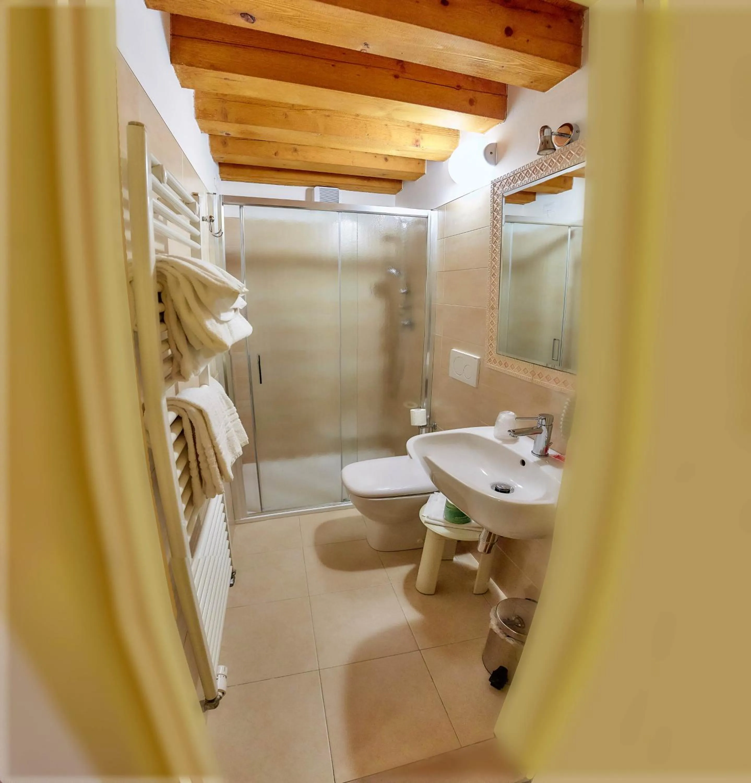 Shower in Hotel Riviera dei Dogi