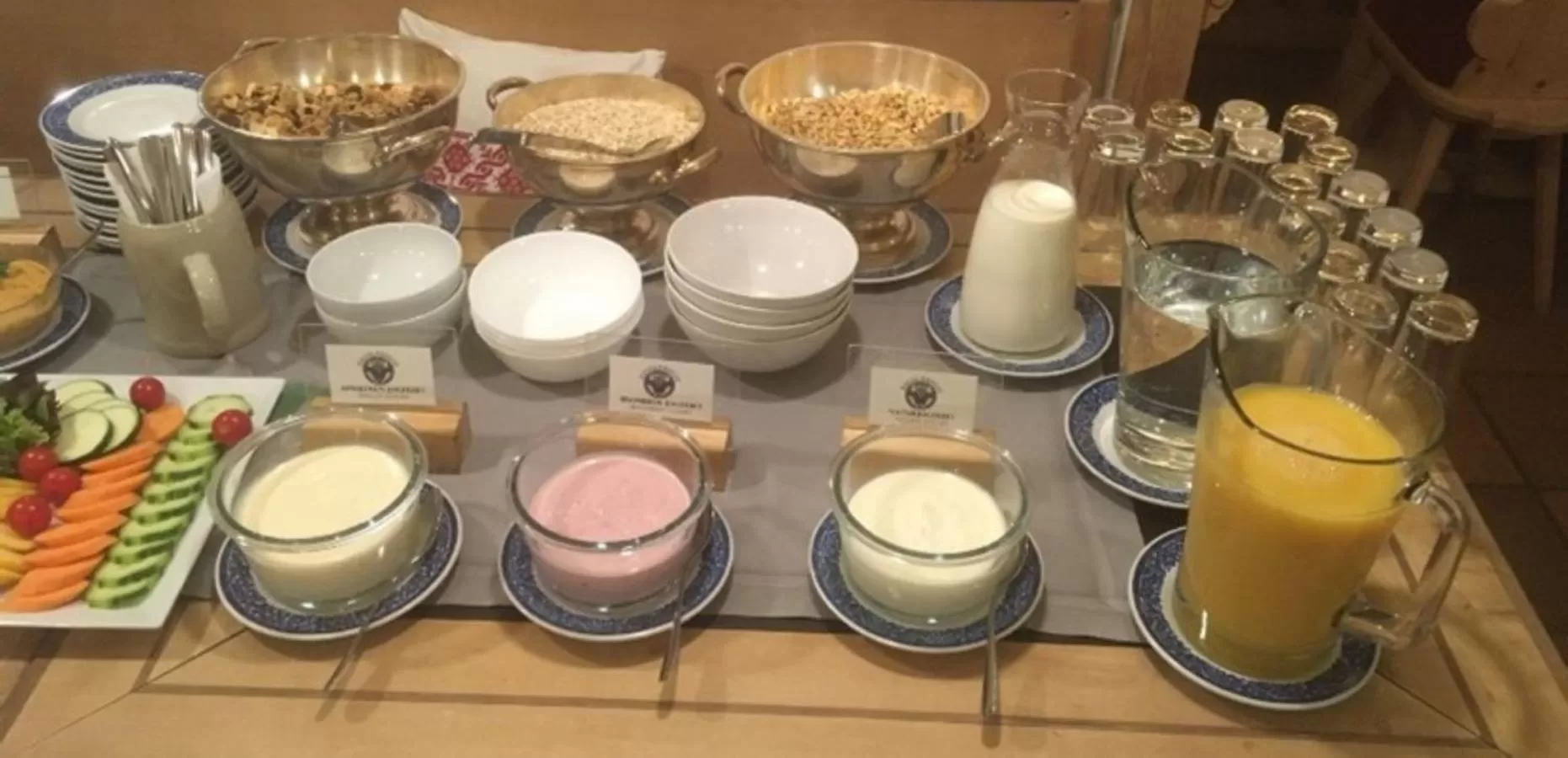 Buffet breakfast in Hotel Wynegg