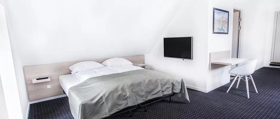 Bed in Hotel Tante Lemvig