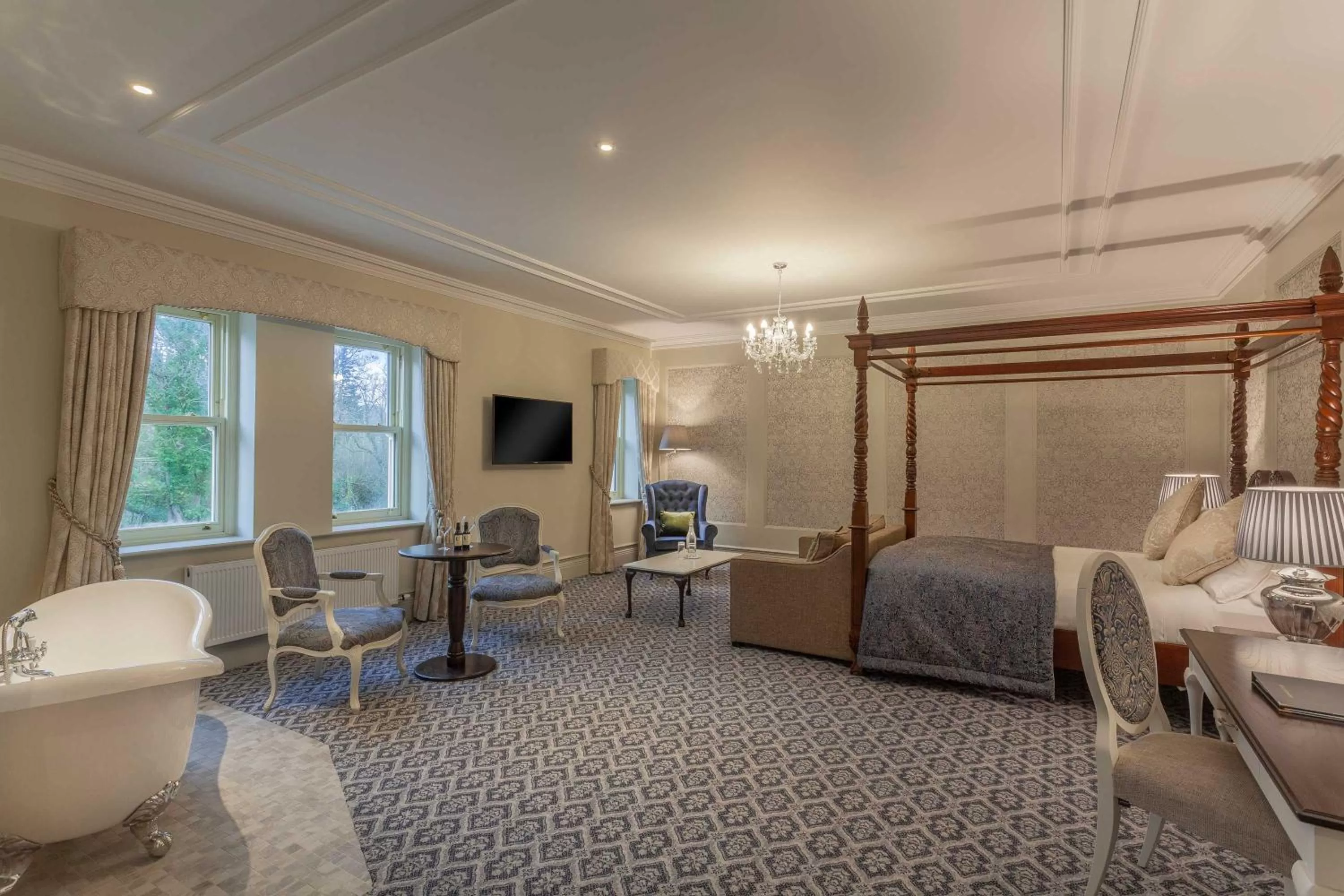 Bed in Ballyseede Castle