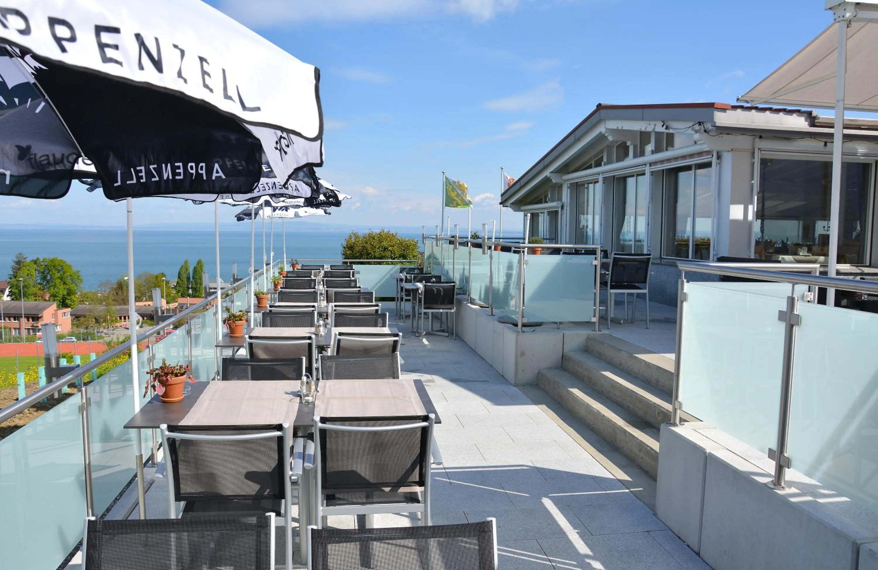 Patio in Best Western Hotel Rebstock