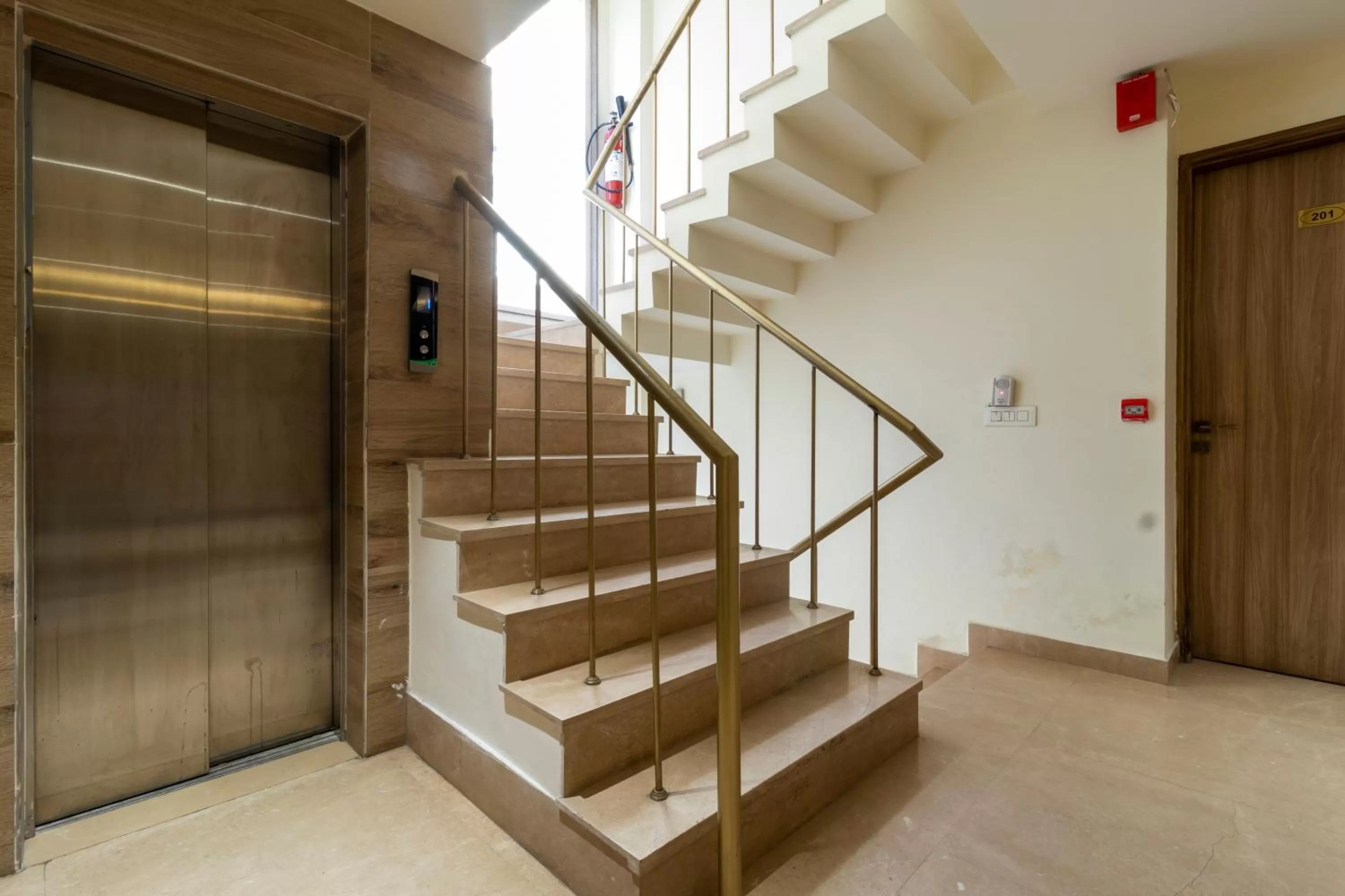 elevator in Hotel Tripple Tree - Near Ganga Ram & BLK Hospital - Karol Bagh