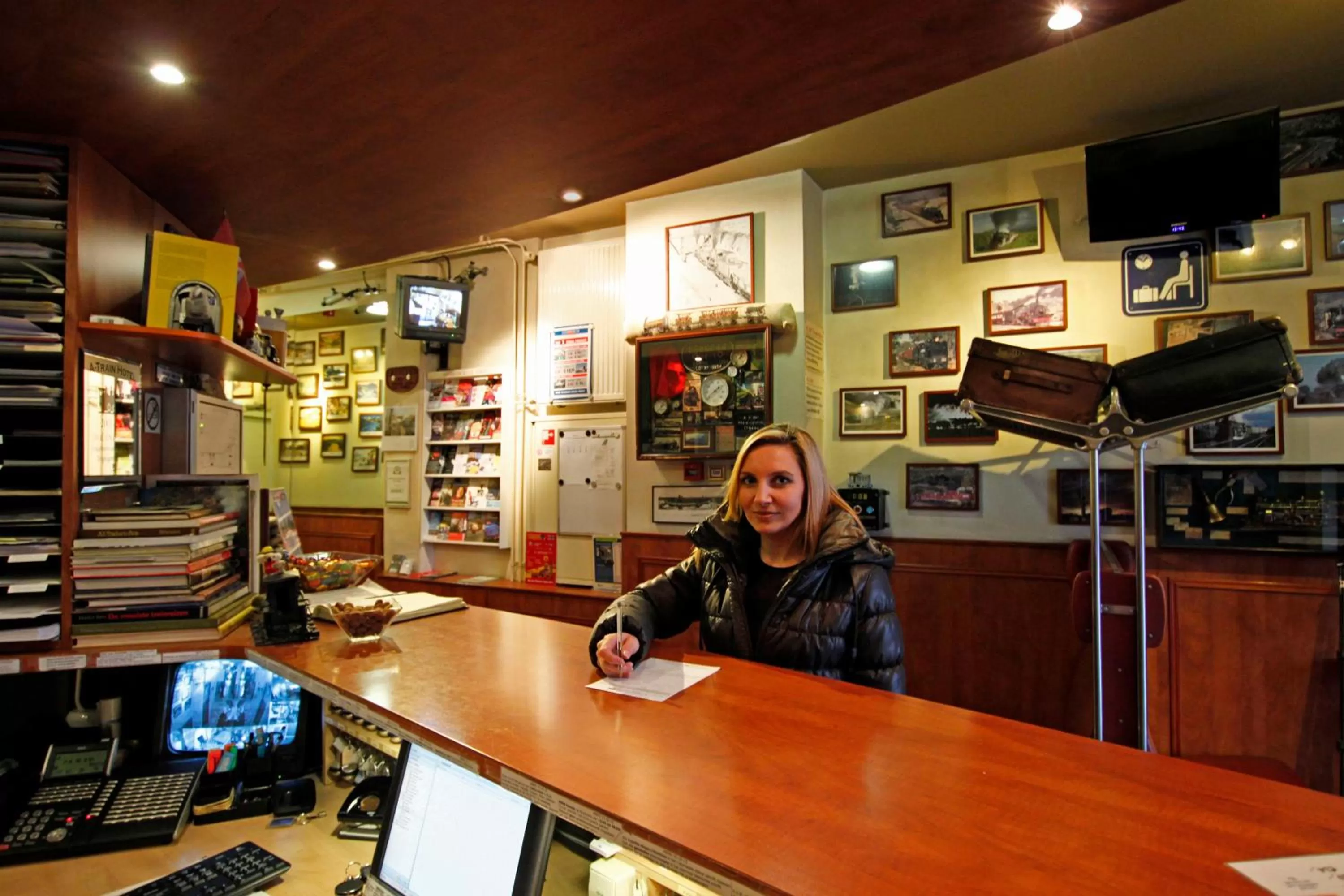 People in A-Train Hotel