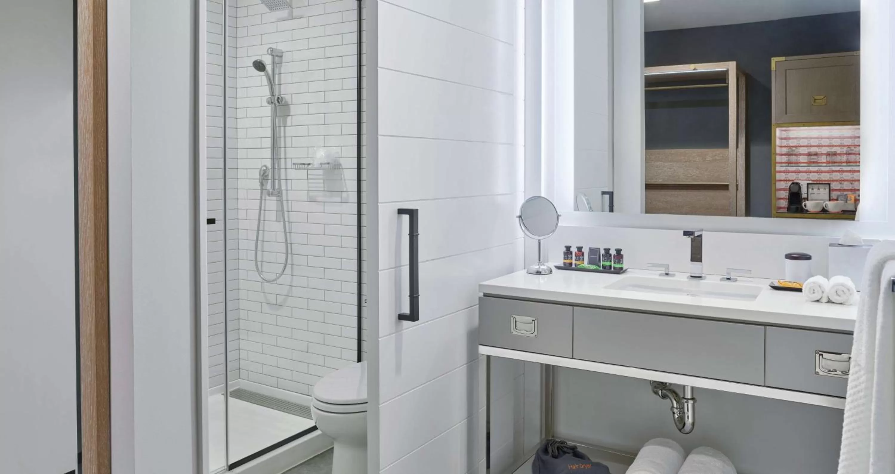 Bathroom in Canopy by Hilton Portland Pearl District