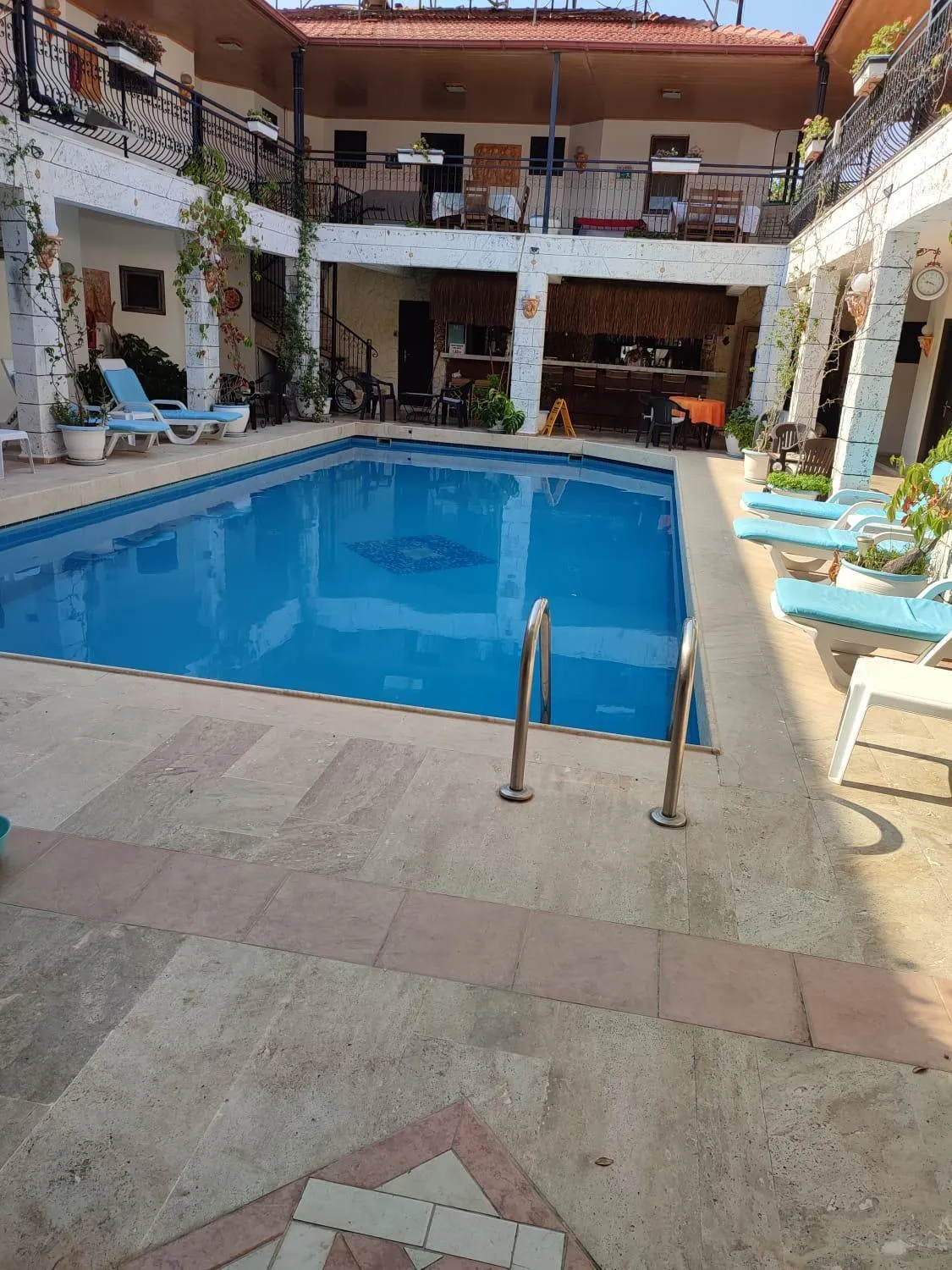 Swimming pool in Han Dalyan Hotel