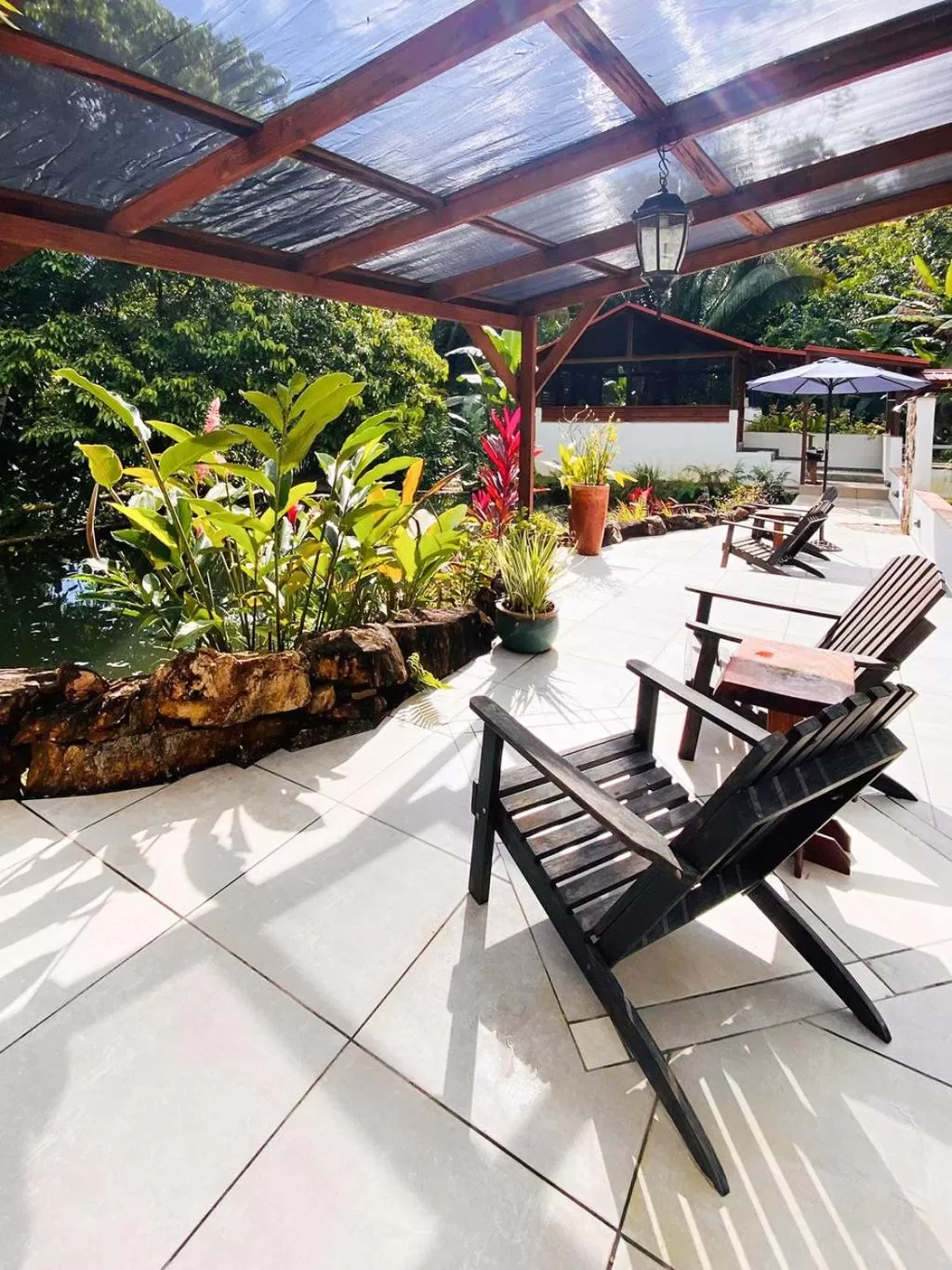 Pool view in Sattva Land