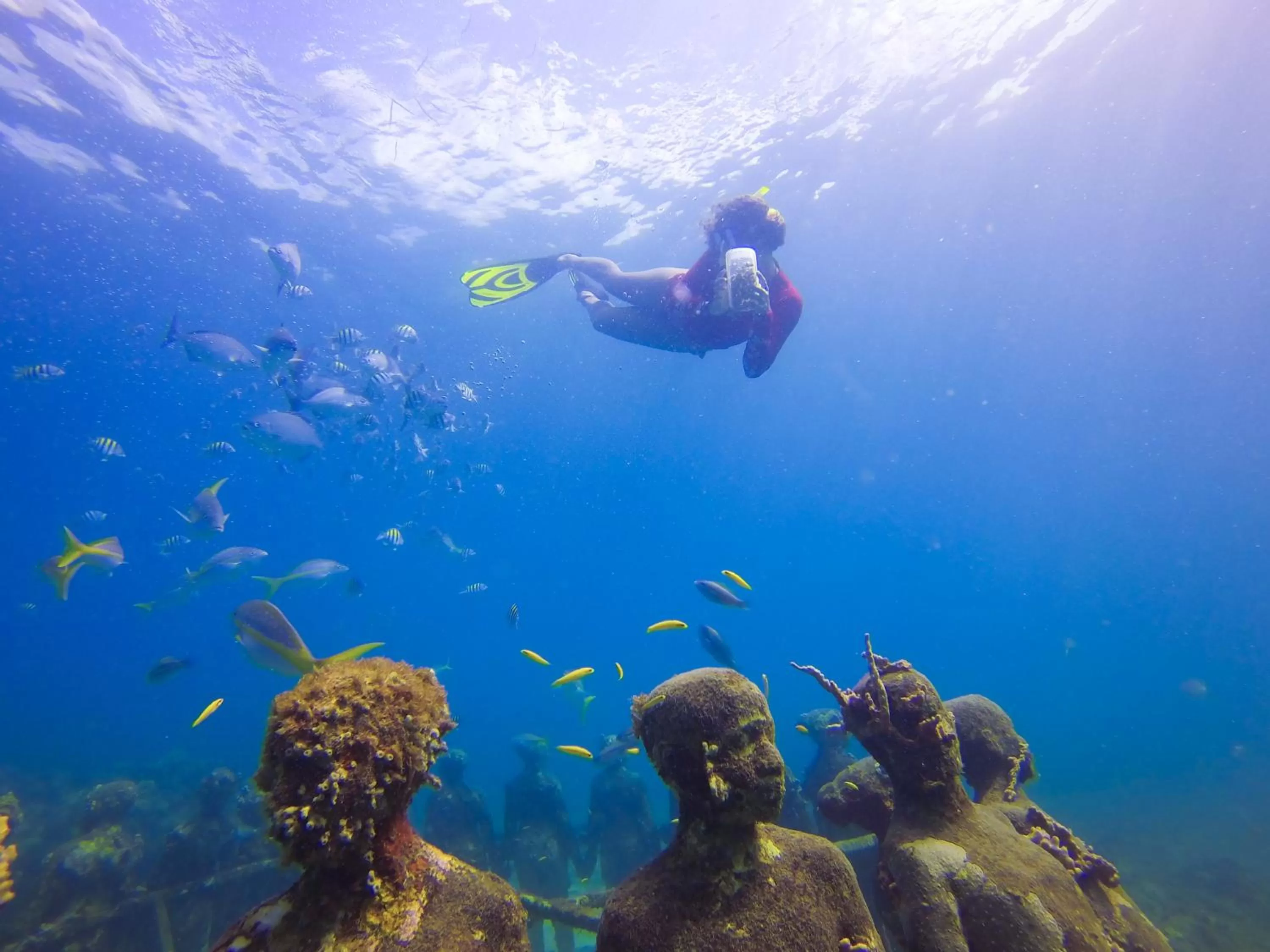 Diving in True Blue Bay Resort