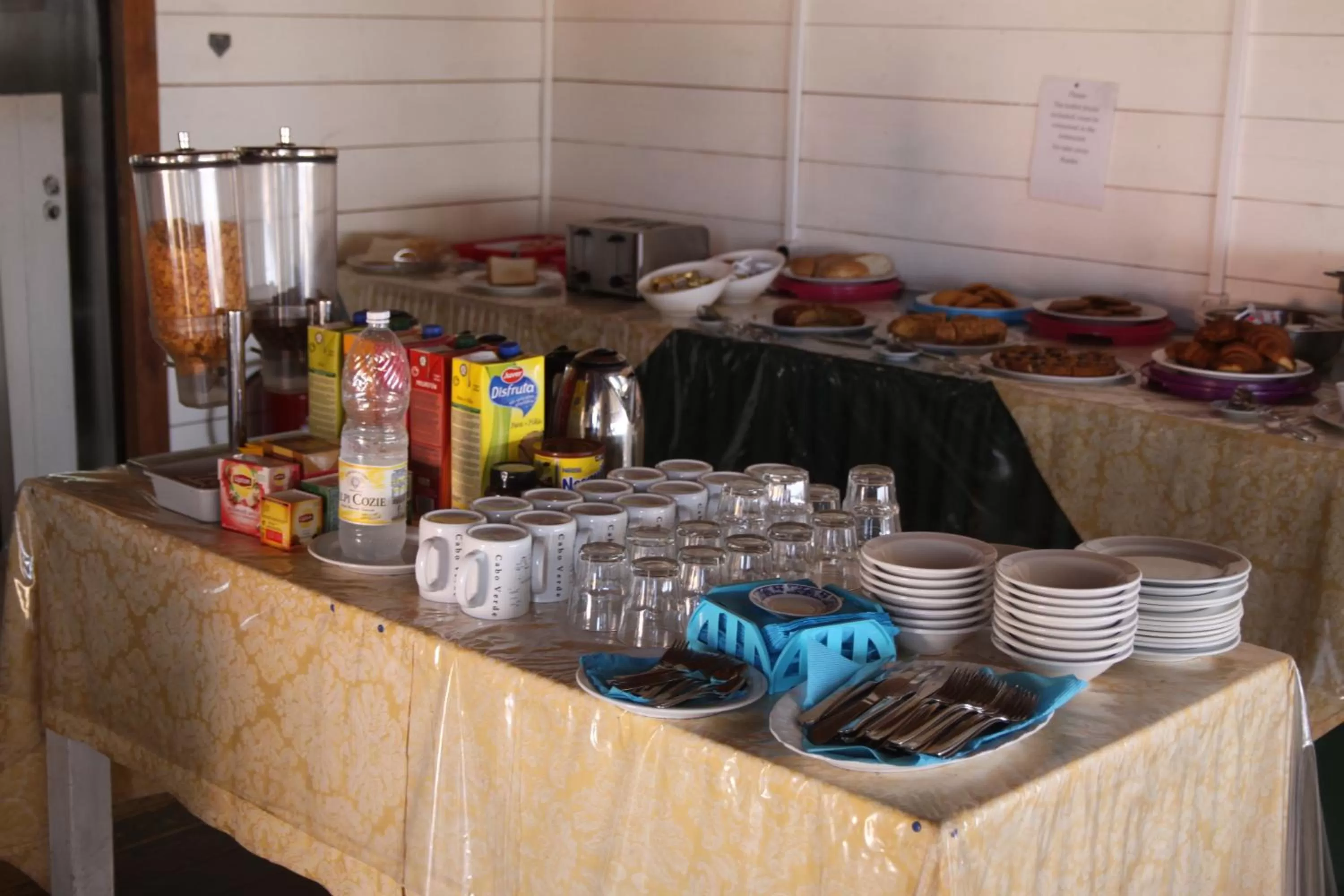 Breakfast in Aparthotel Ponta Preta