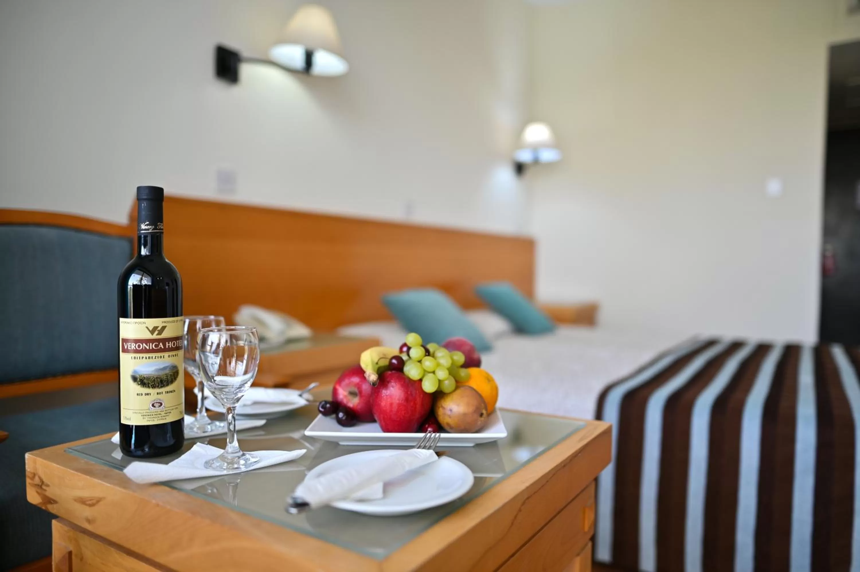 Bed in Veronica Hotel