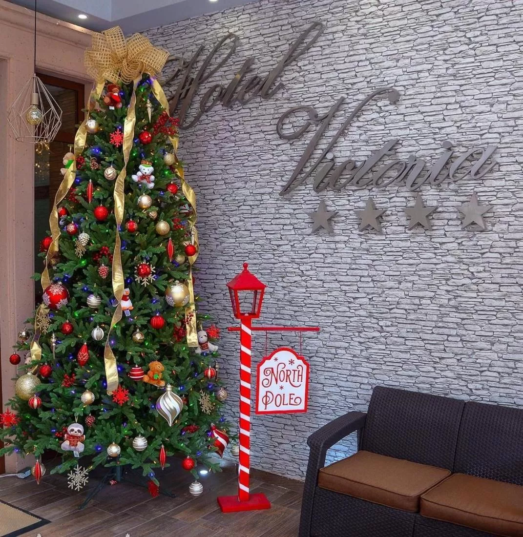 Lobby or reception in Hotel Victoria