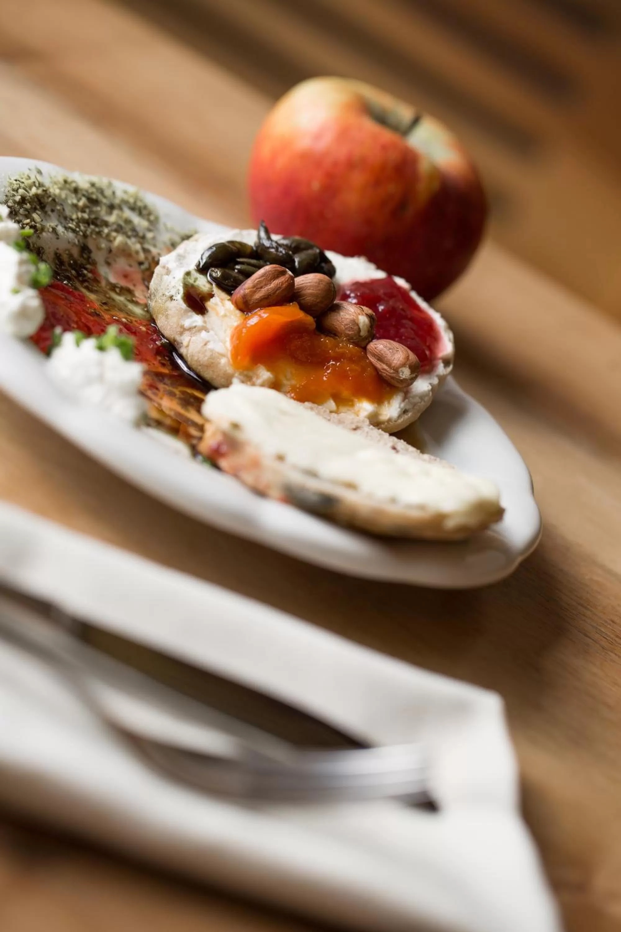Food close-up in Old Parish House