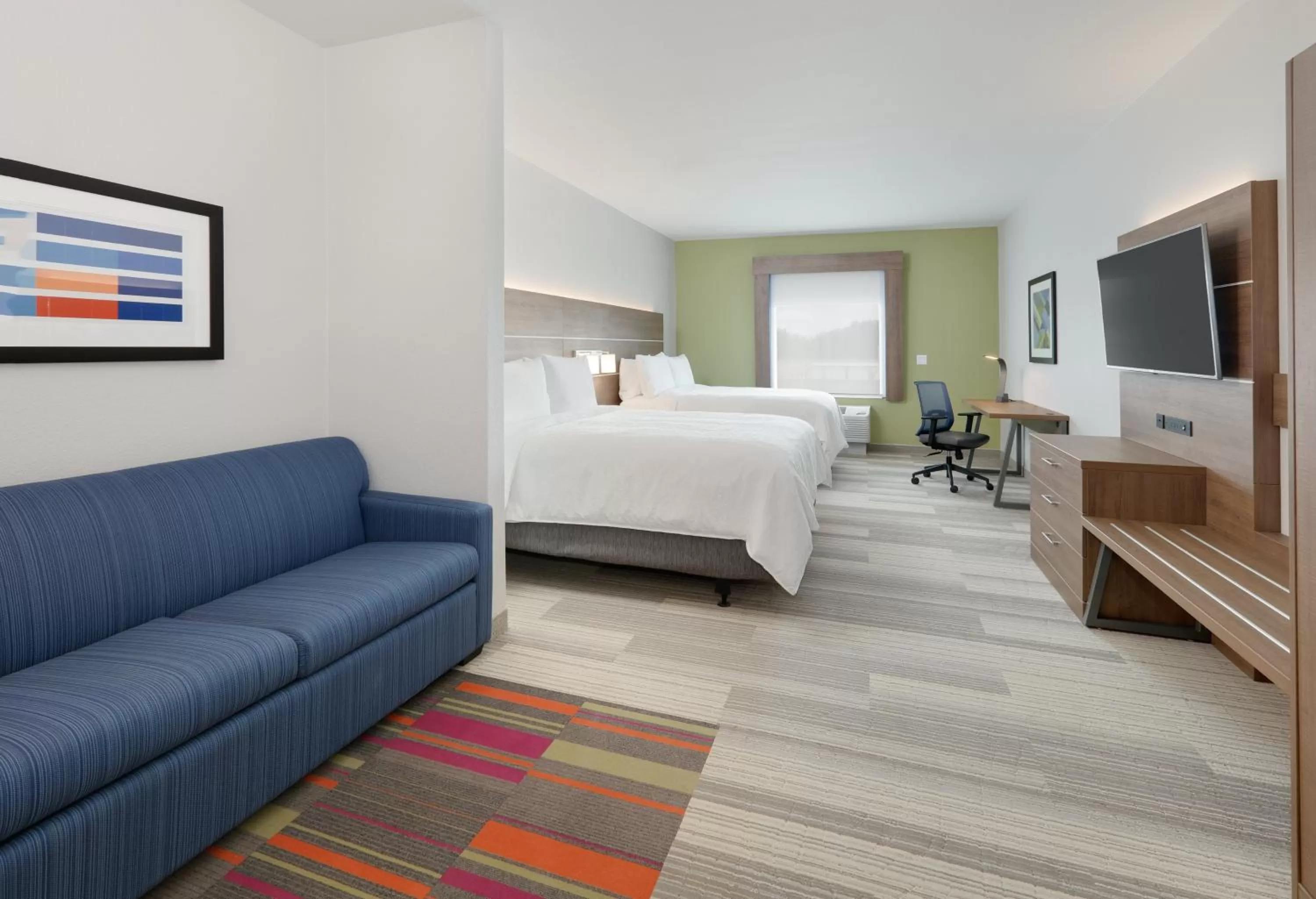 Photo of the whole room, Bed in Holiday Inn Express & Suites - Plano - The Colony by IHG