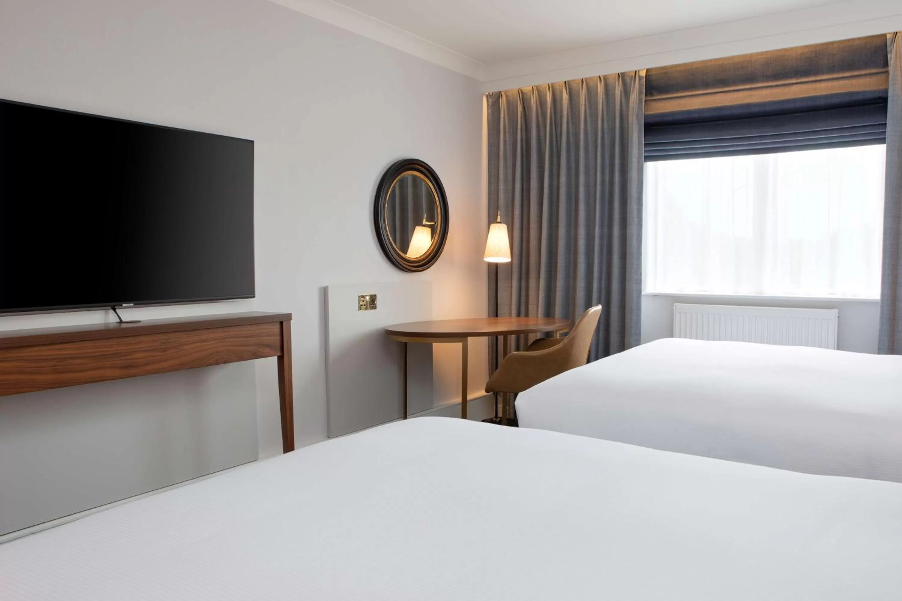 Bedroom, Bed in DoubleTree by Hilton Stoke-on-Trent, United Kingdom