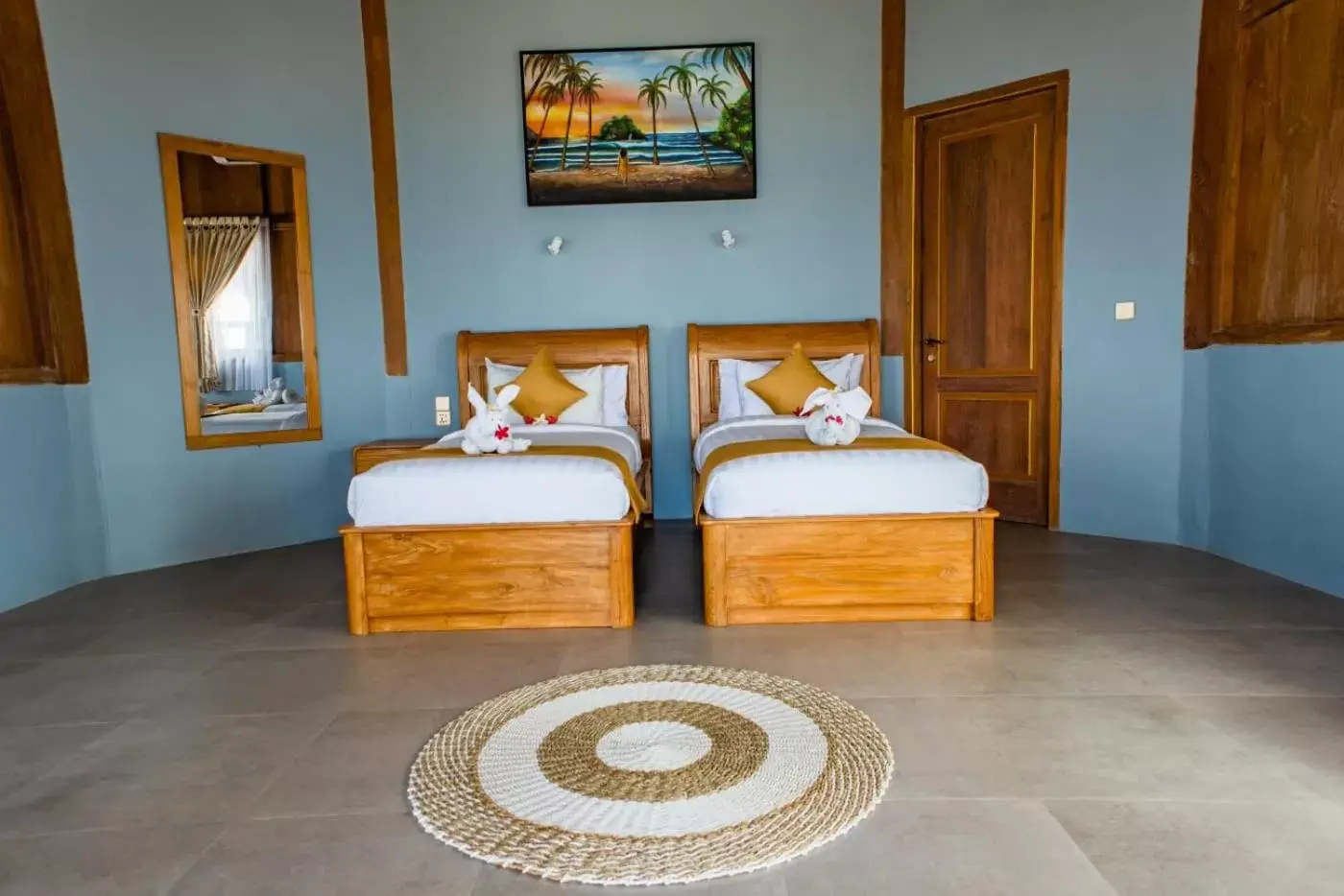 Grand Deluxe Twin Beachfront View in Blue Harbor Beachfront Villas & Resto Grand Deluxe Twin Beachfront View in Blue Harbor Beachfront Villas & Resto