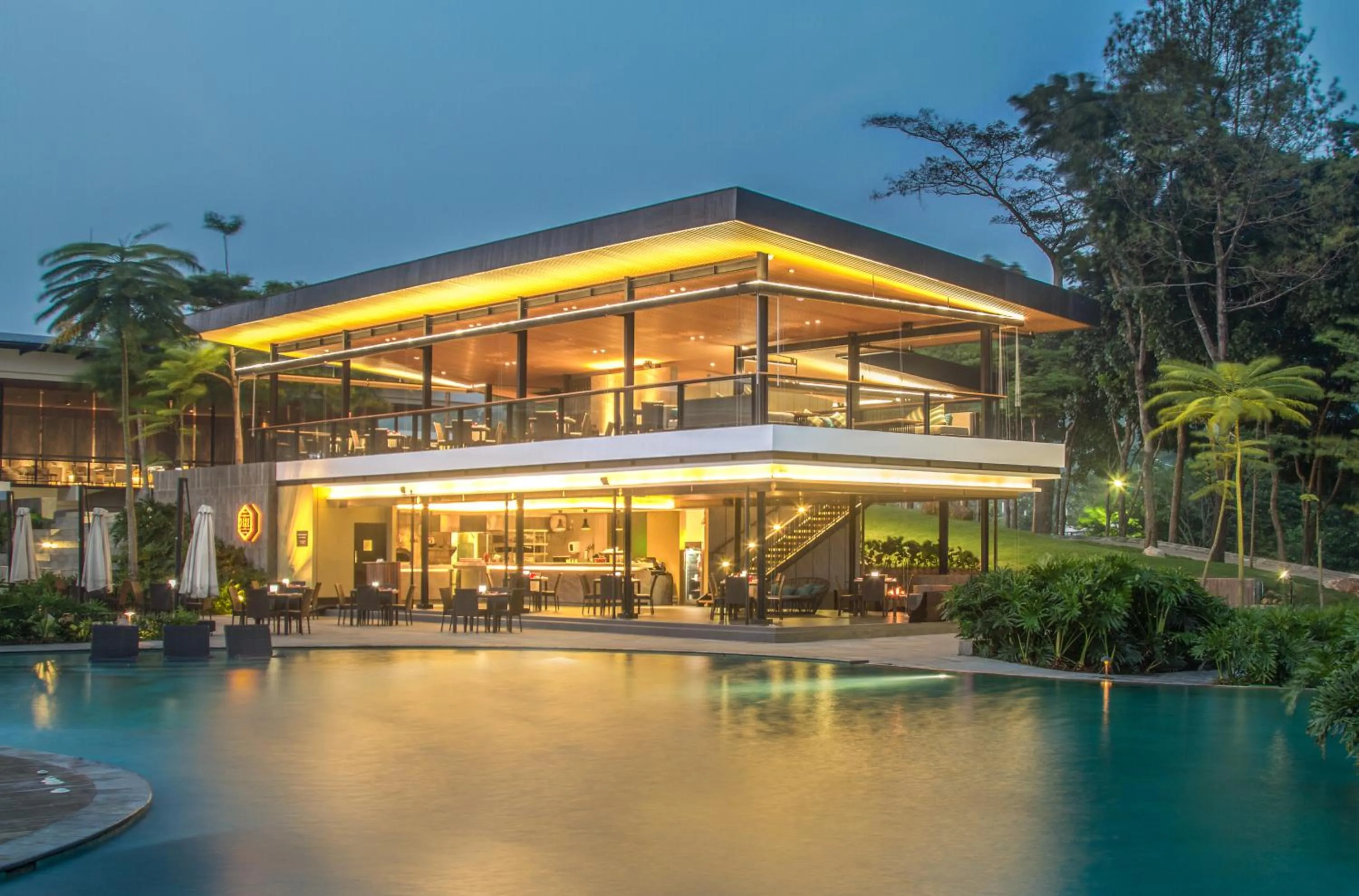 Property building in Royal Tulip Gunung Geulis Resort and Golf