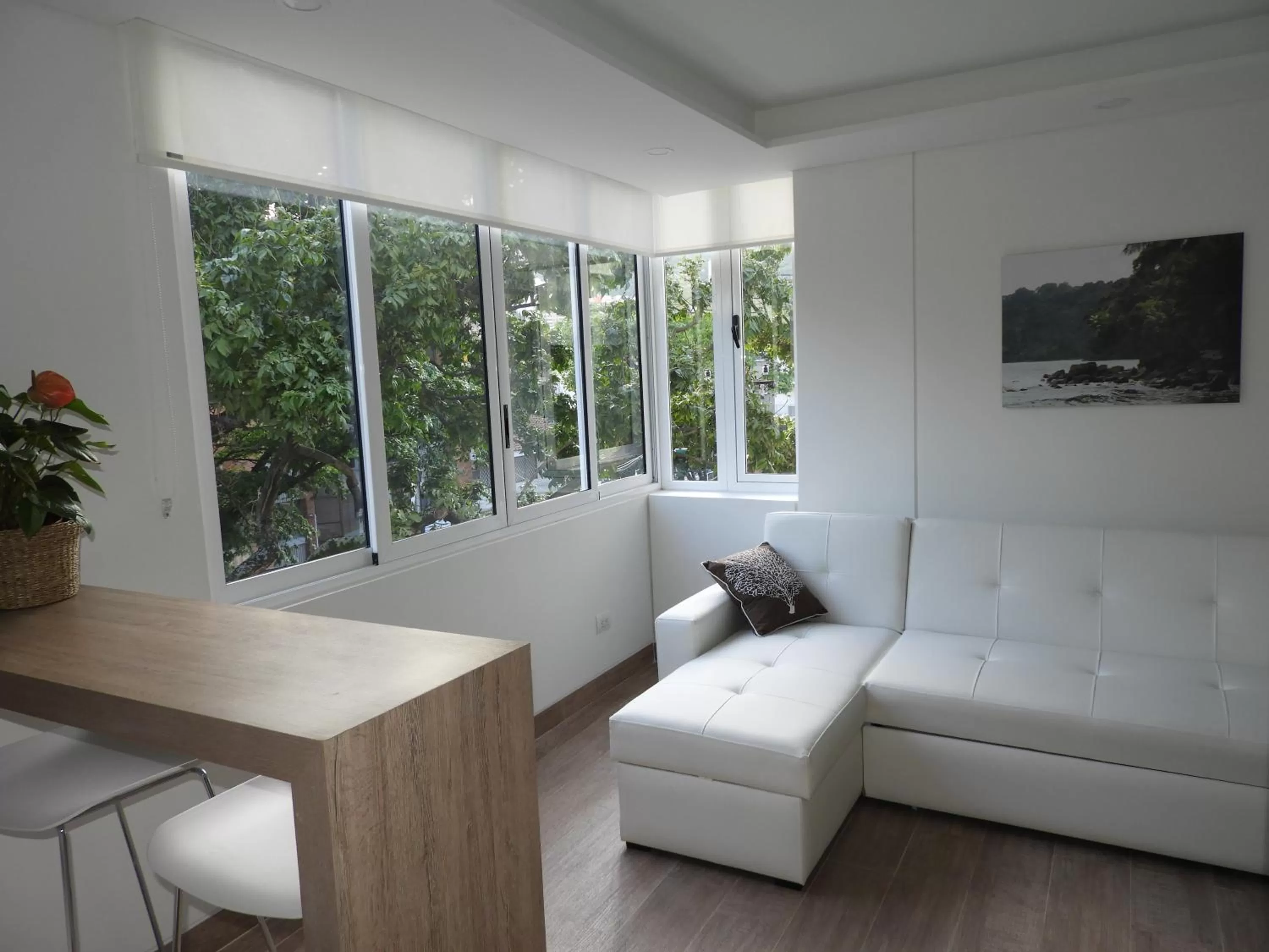 Seating area in Park V